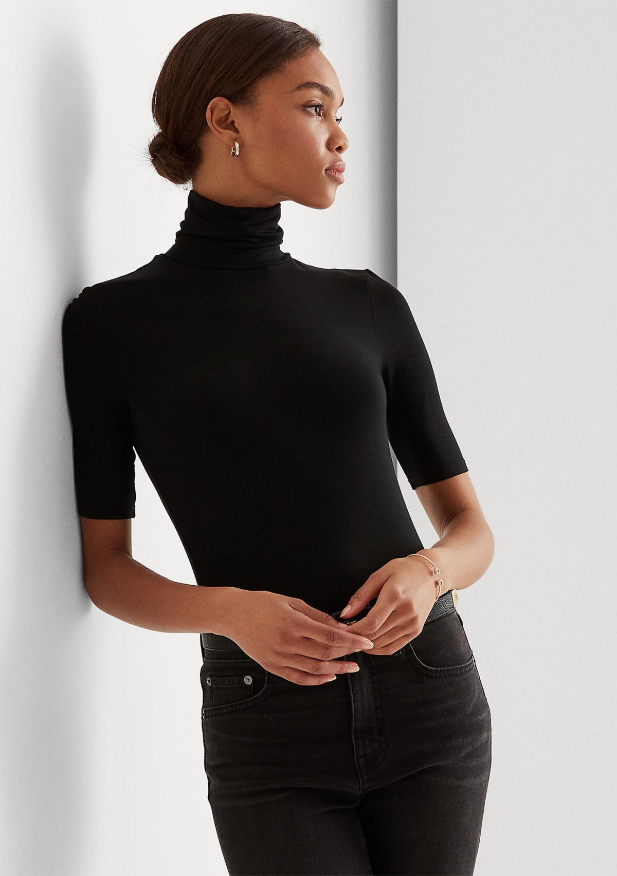 Knit Turtleneck Sweater