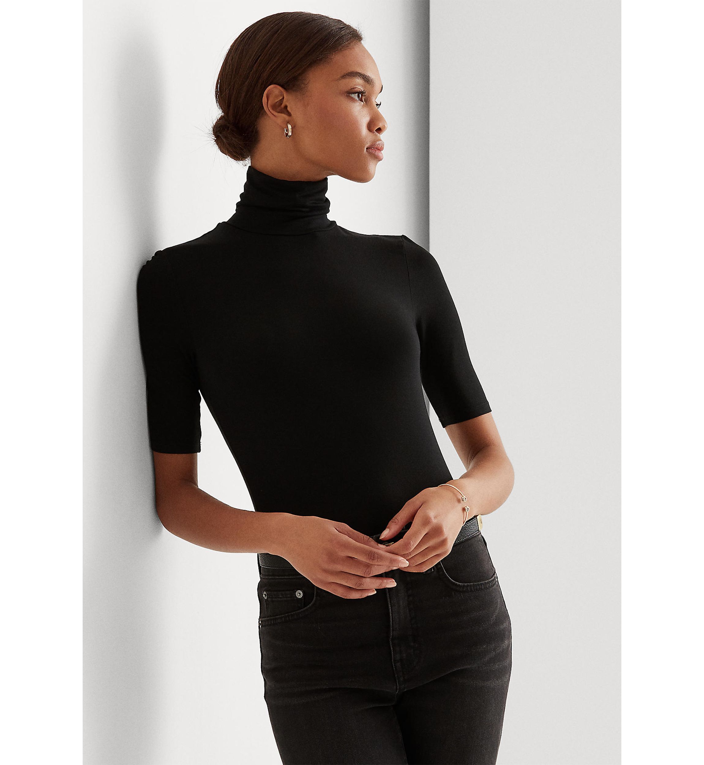 Knit Turtleneck Sweater