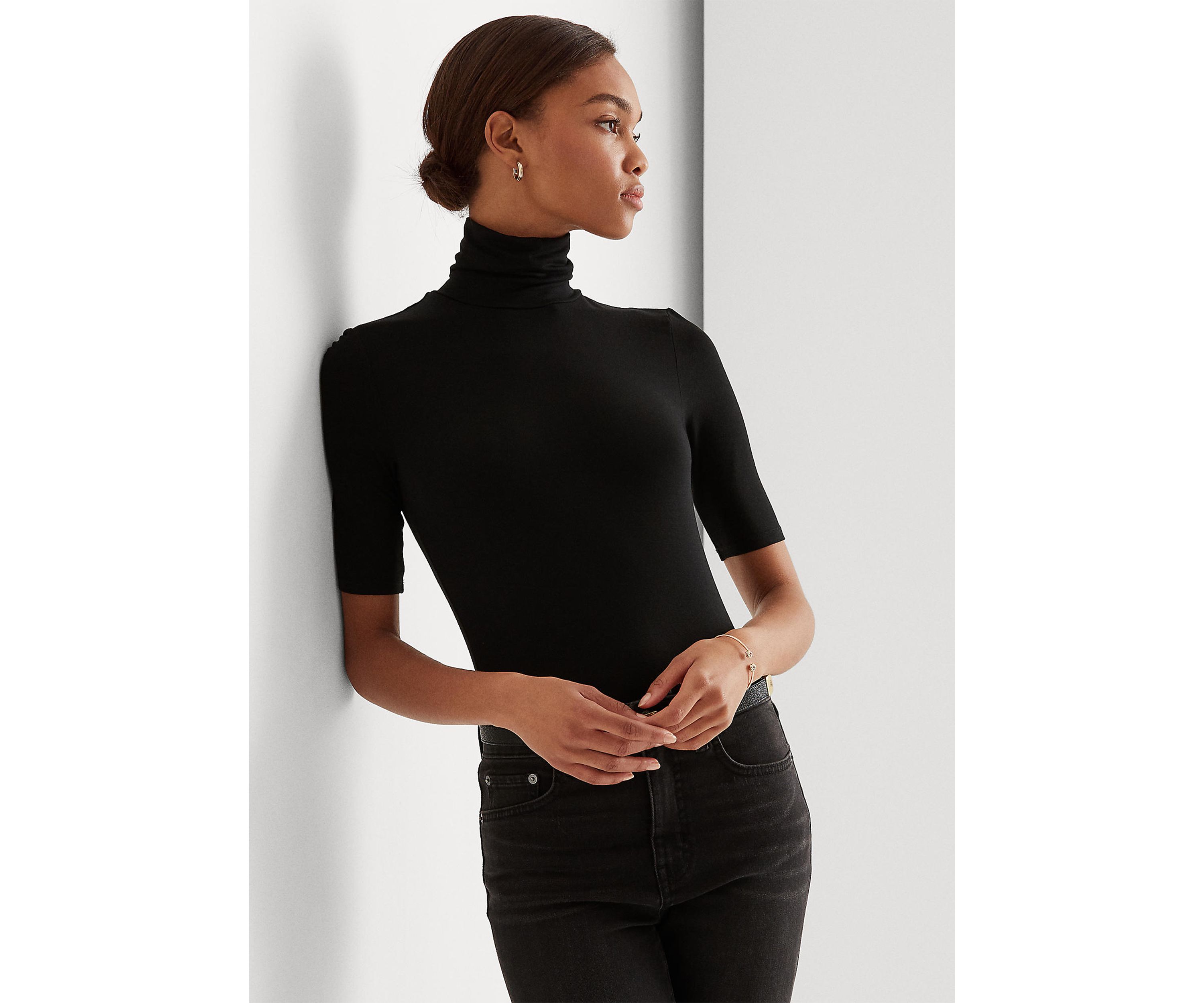 Knit Turtleneck Sweater