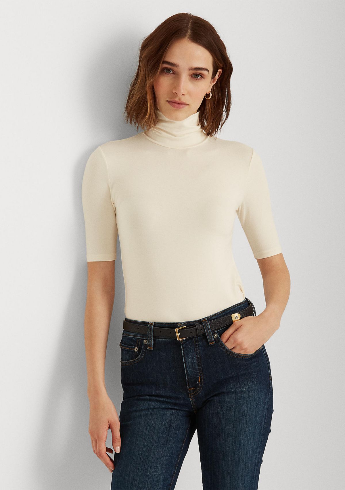 Knit Turtleneck Sweater