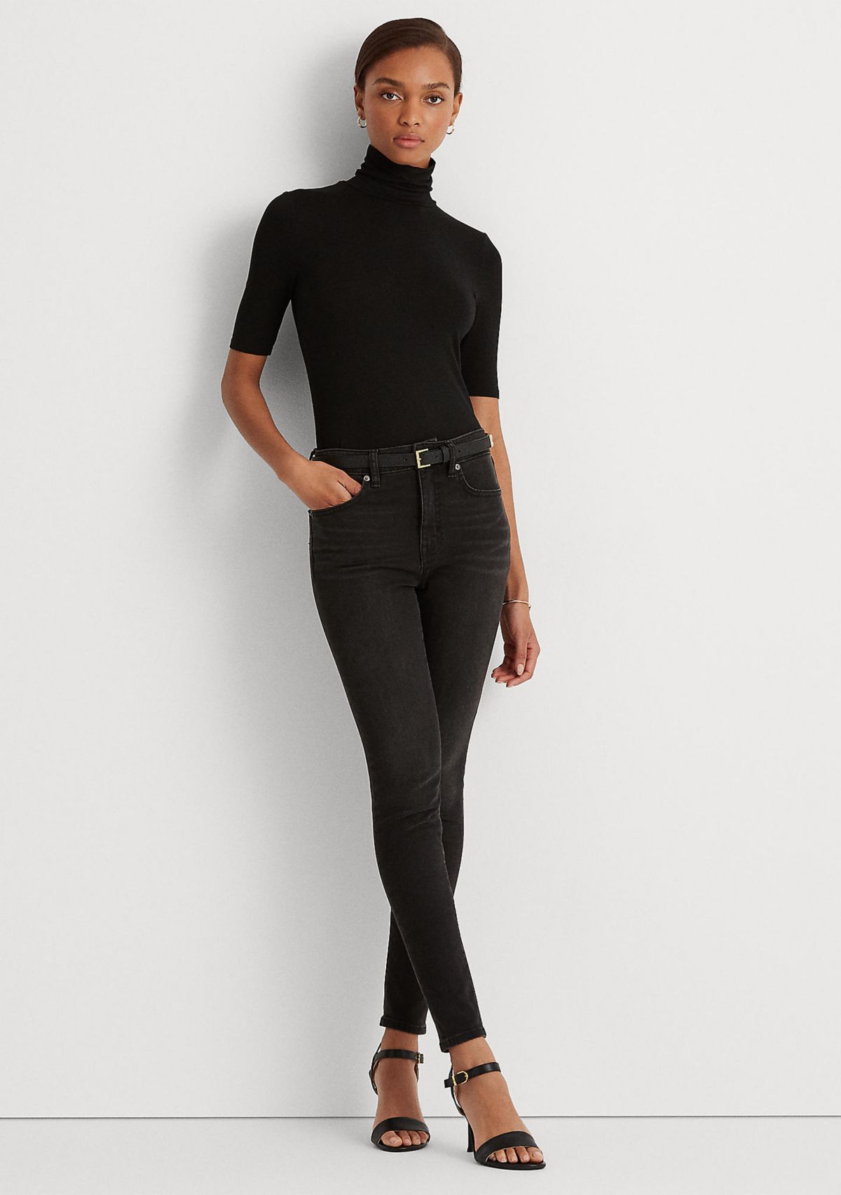 Knit Turtleneck Sweater