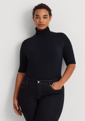 Lauren Ralph Lauren Plus Size Knit Turtleneck Sweater belk