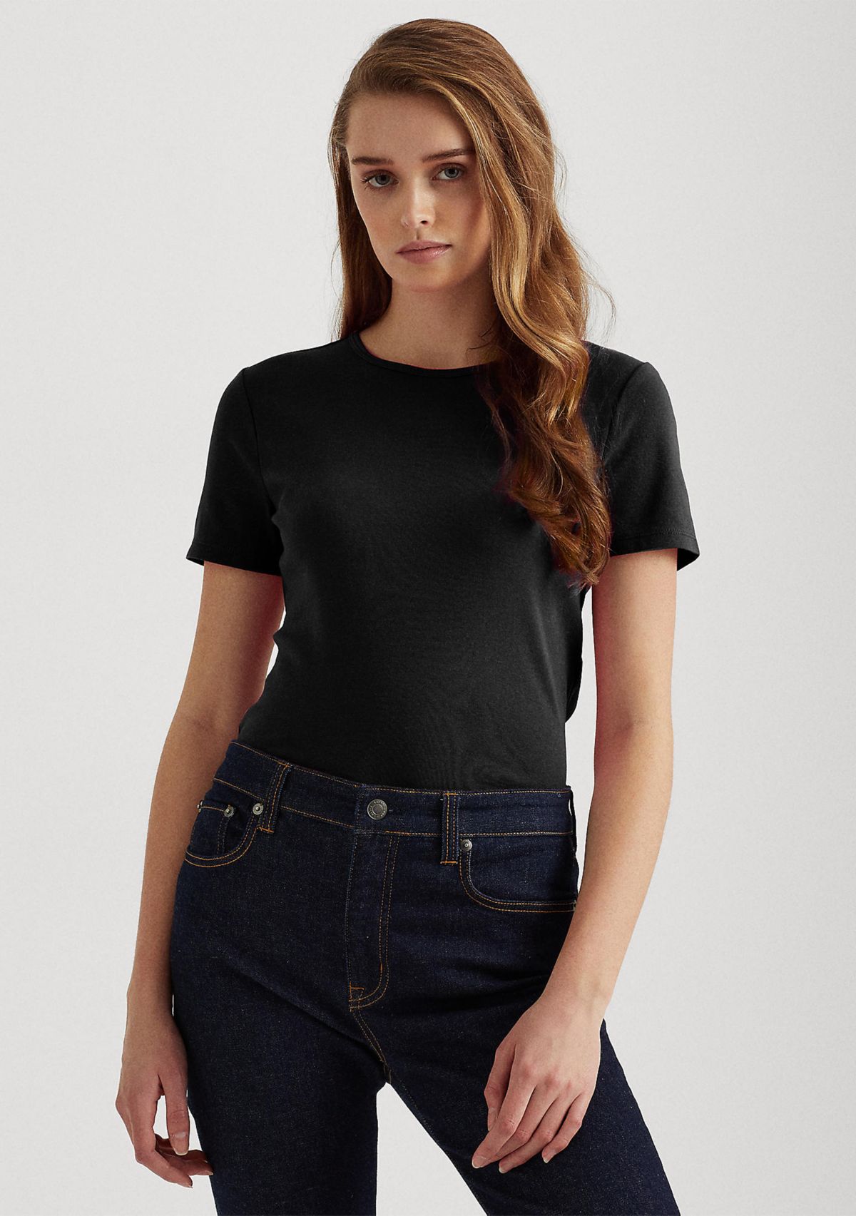 Crew Neck Cotton Tee