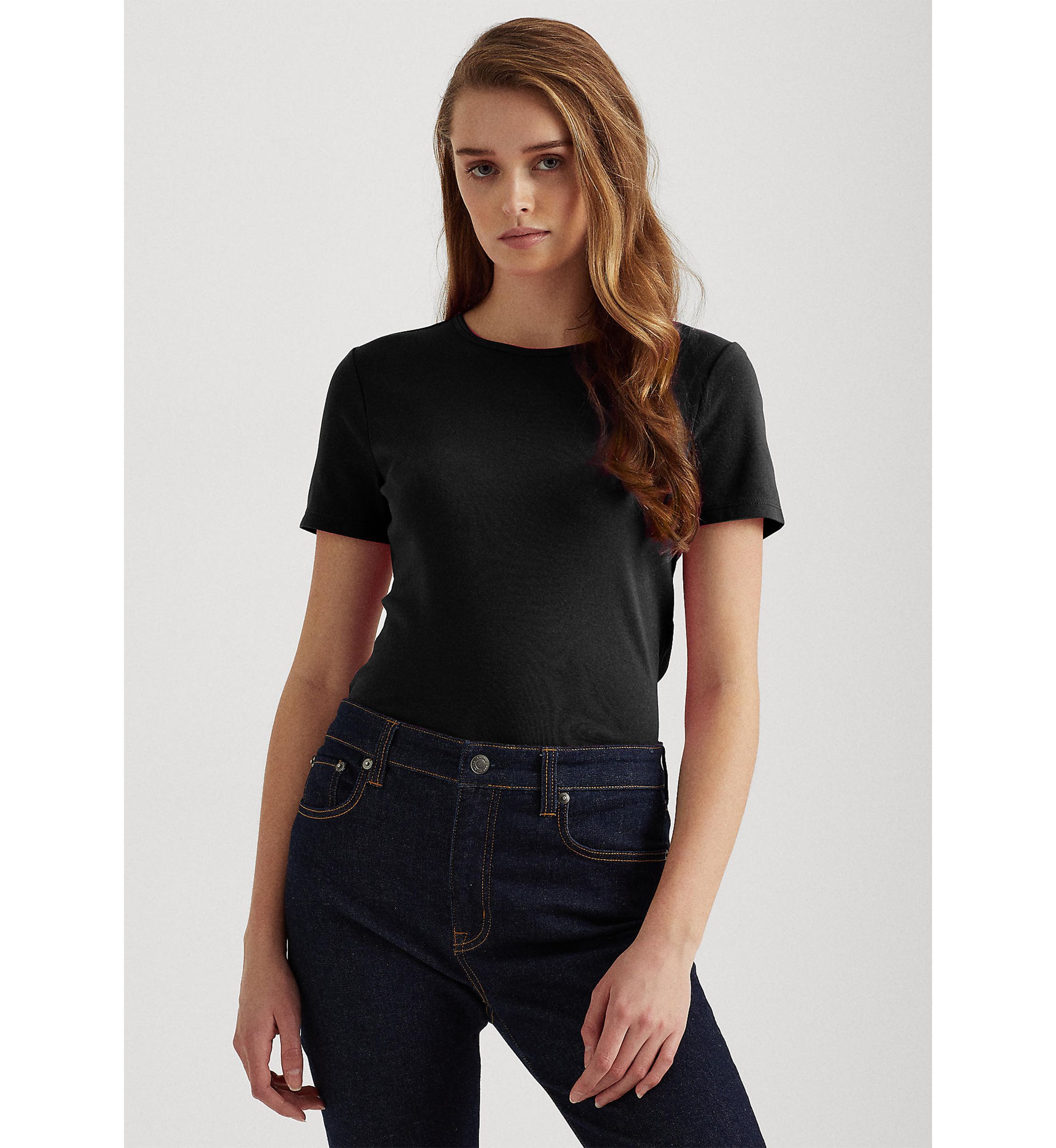 Crew Neck Cotton Tee