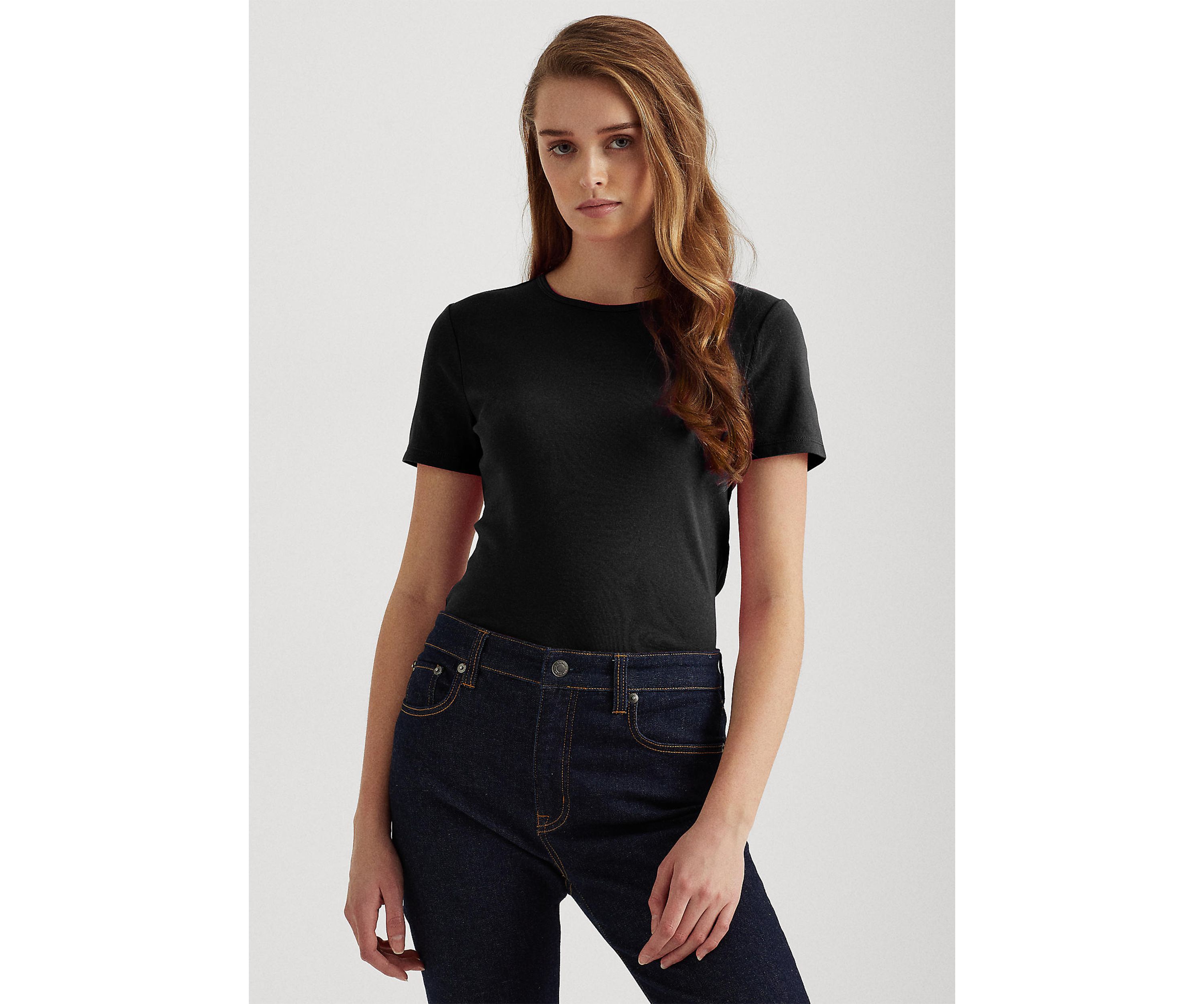 Crew Neck Cotton Tee