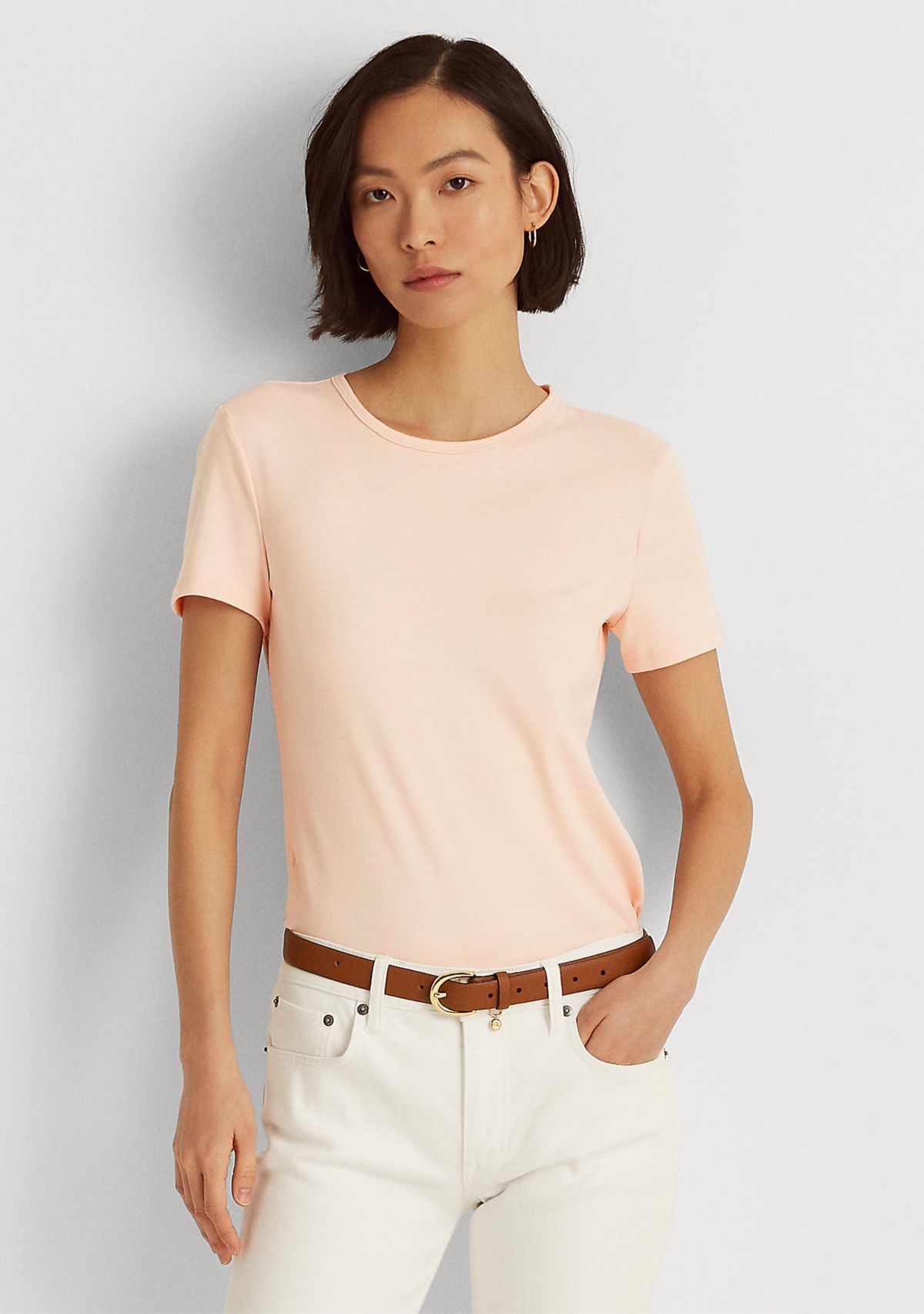 Crew Neck Cotton Tee