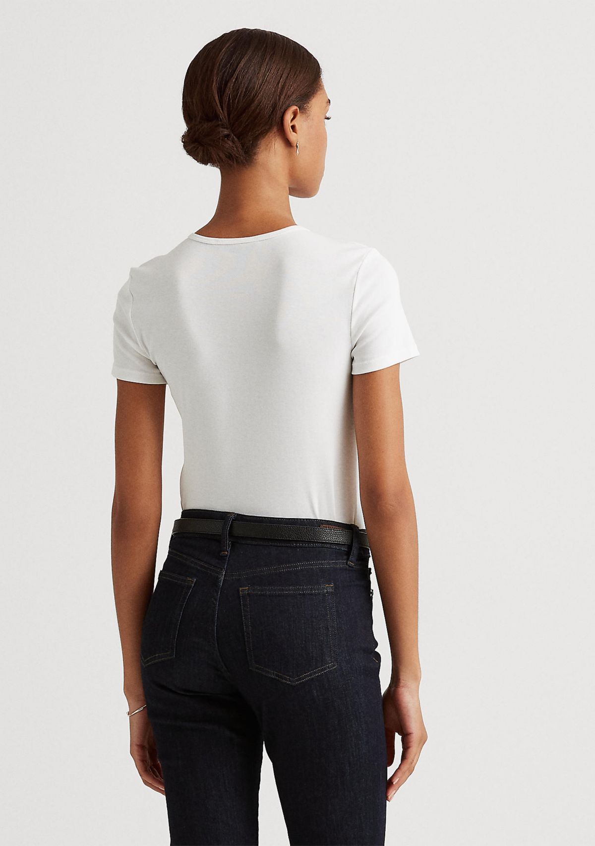 Crew Neck Cotton Tee