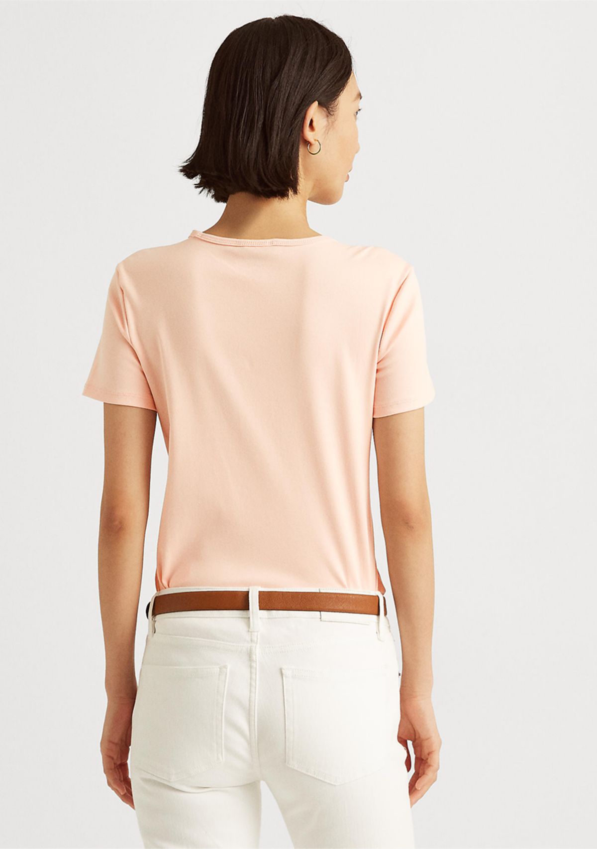 Crew Neck Cotton Tee