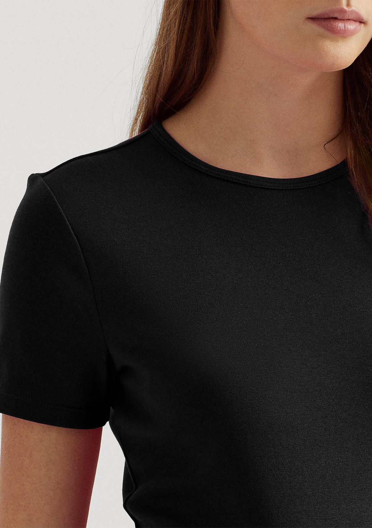 Crew Neck Cotton Tee