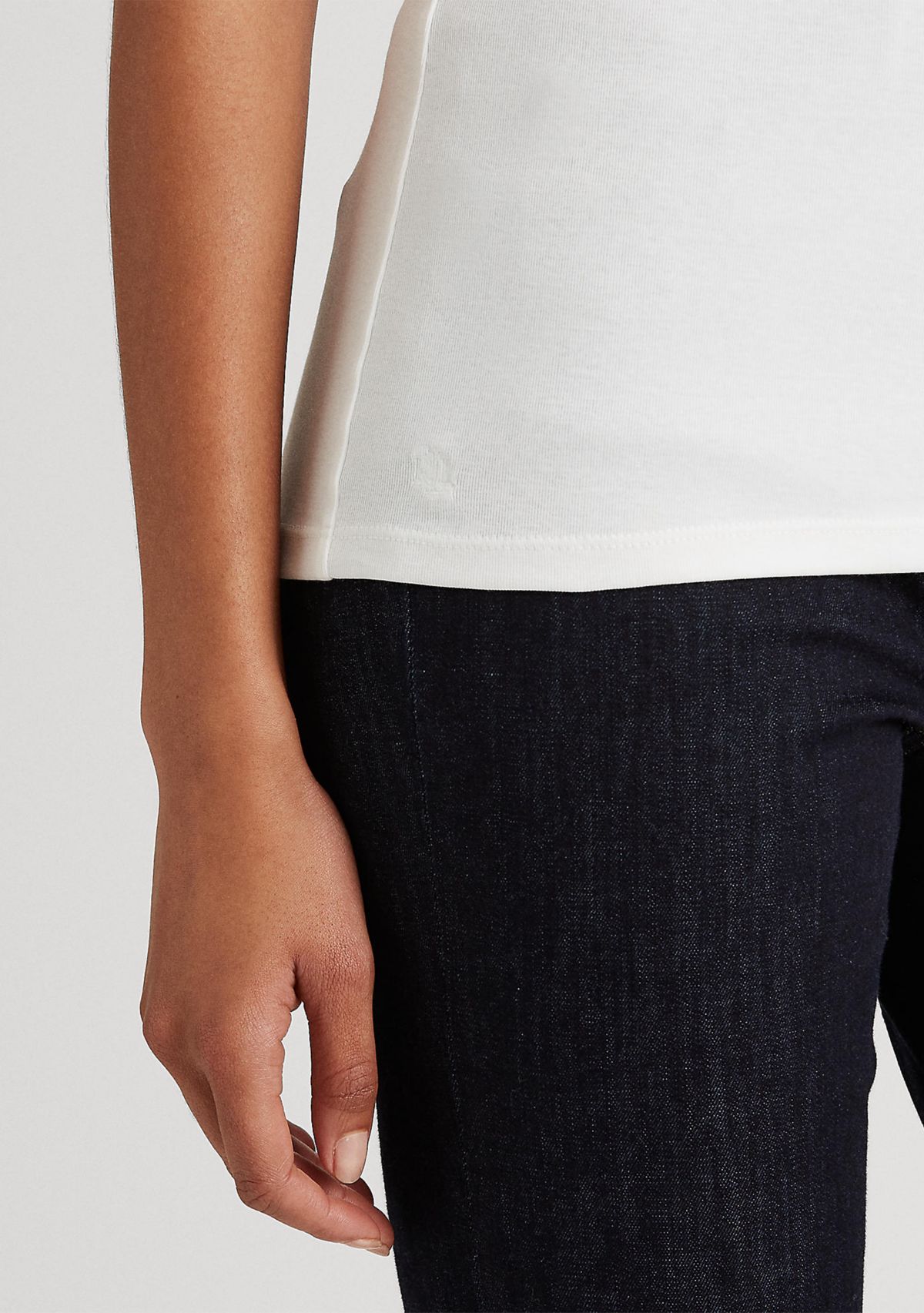 Crew Neck Cotton Tee