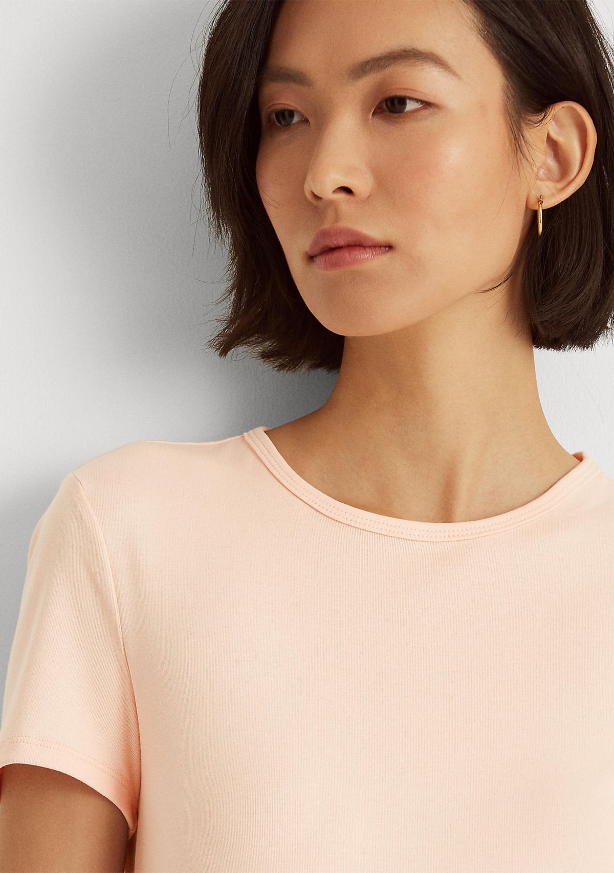 Crew Neck Cotton Tee