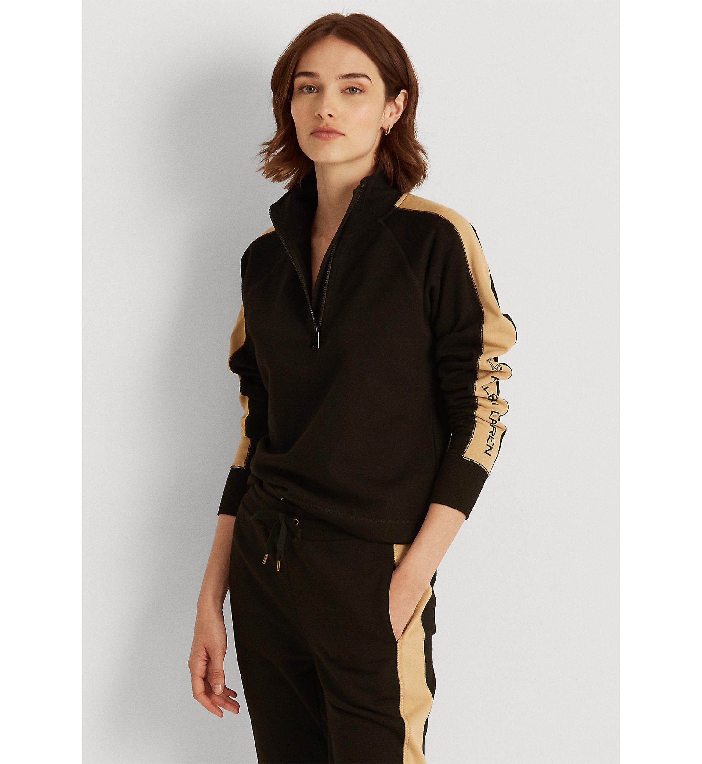 French Terry Quarter-Zip Pullover