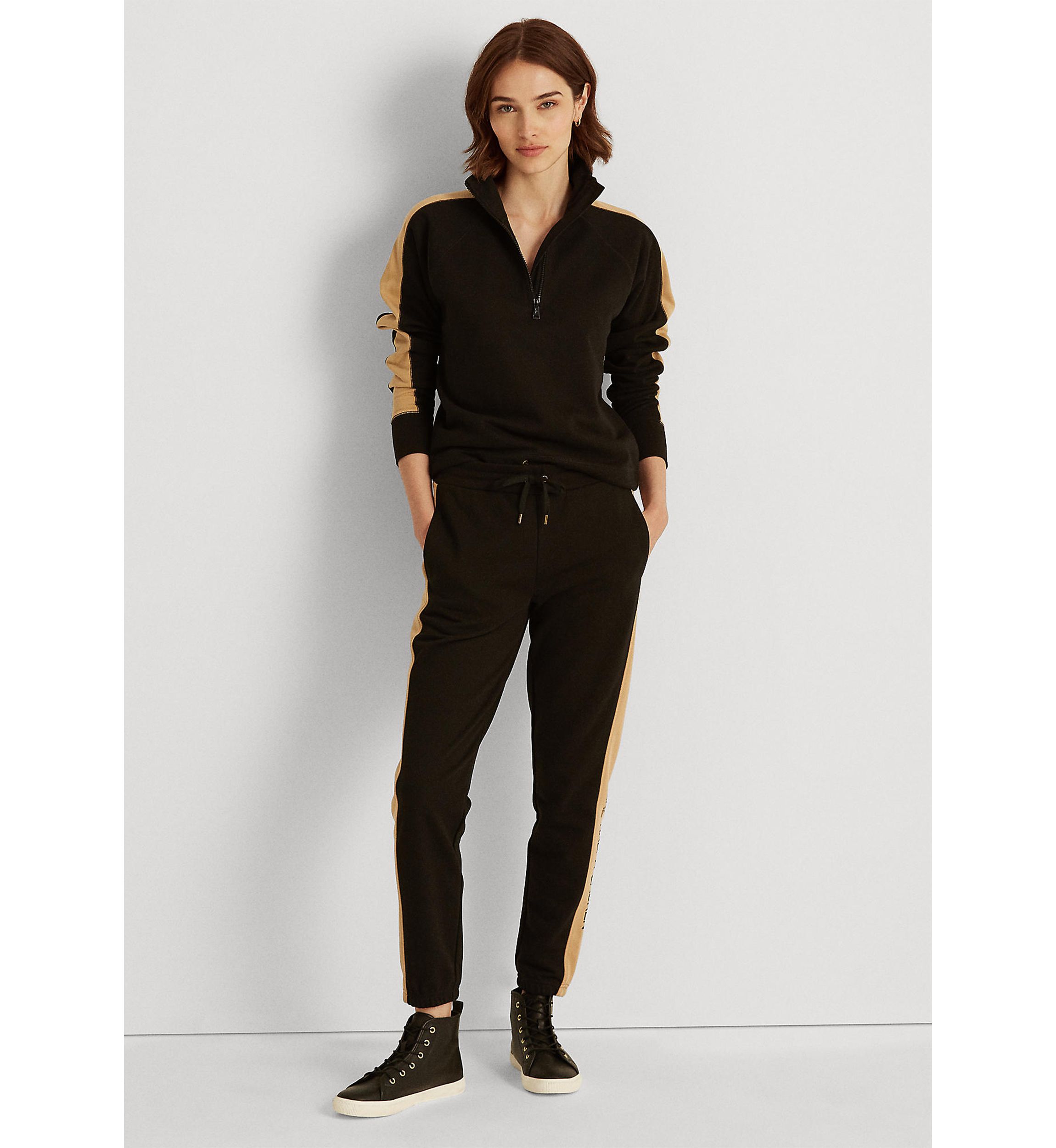 French Terry Quarter-Zip Pullover