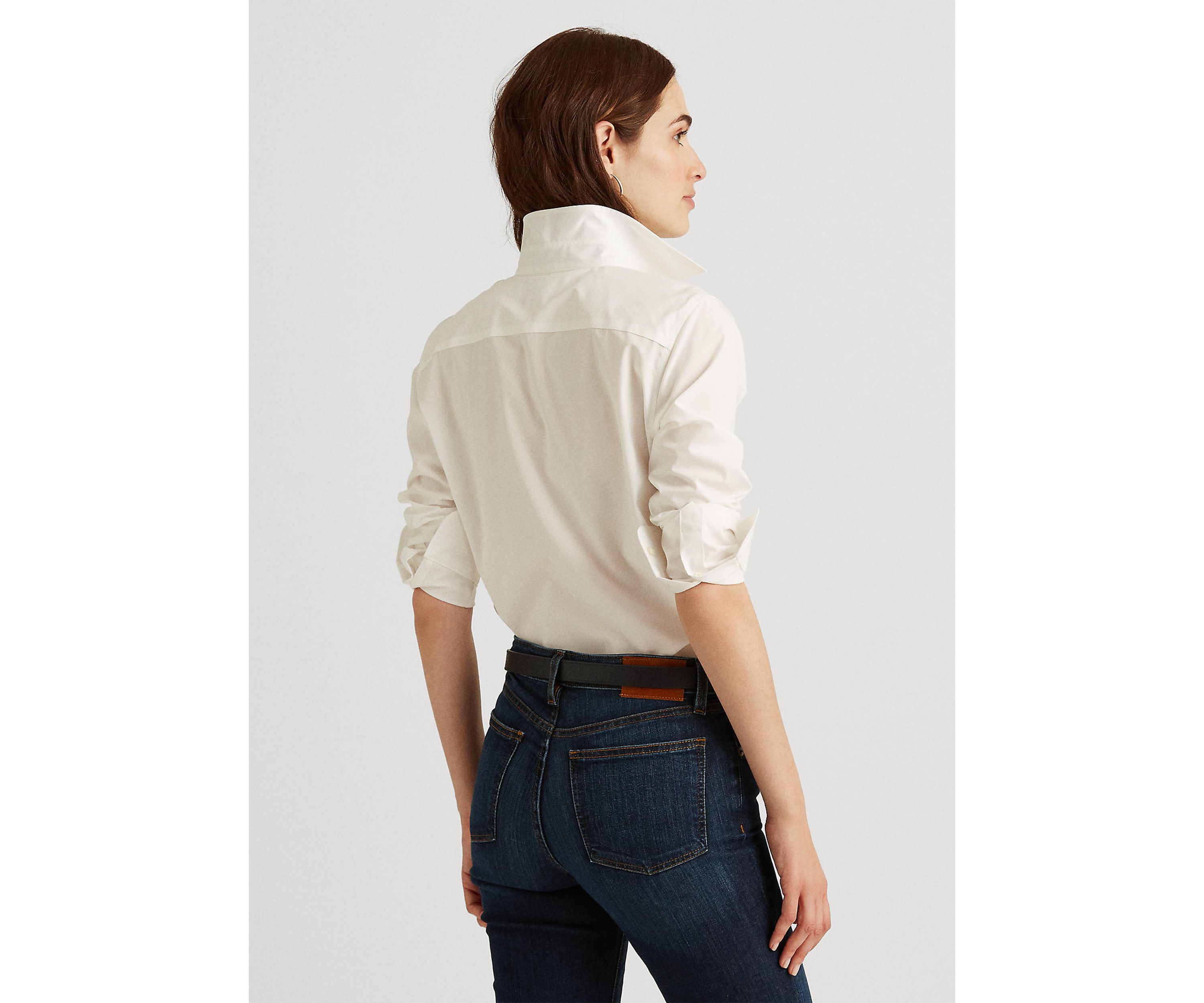 Petite Easy Care Cotton Shirt