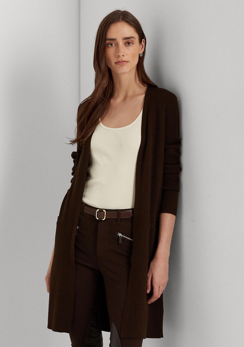 Petite Cotton Blend Cardigan