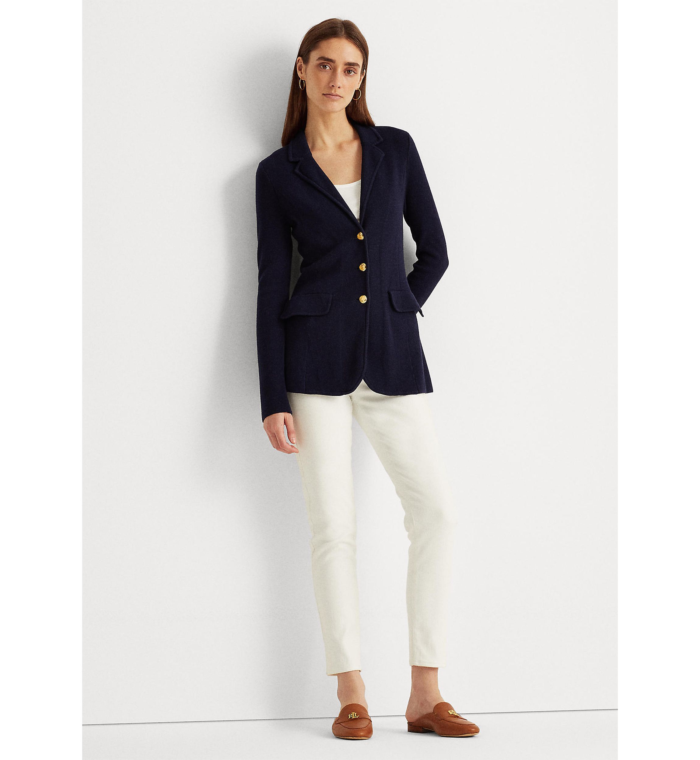 Sweater Knit Blazer