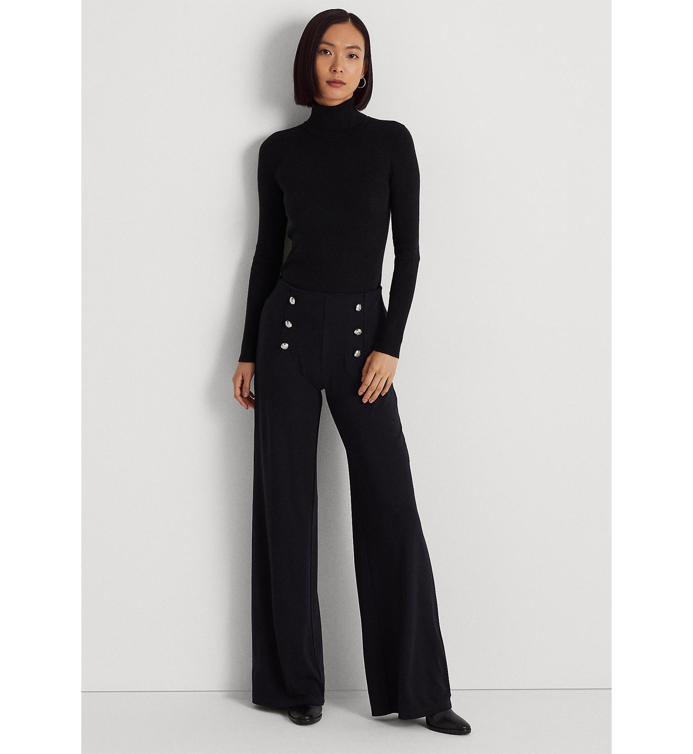 Petite Ribbed Turtleneck Sweater