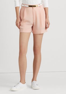 Lauren Ralph Lauren Pleated Georgette Shorts belk