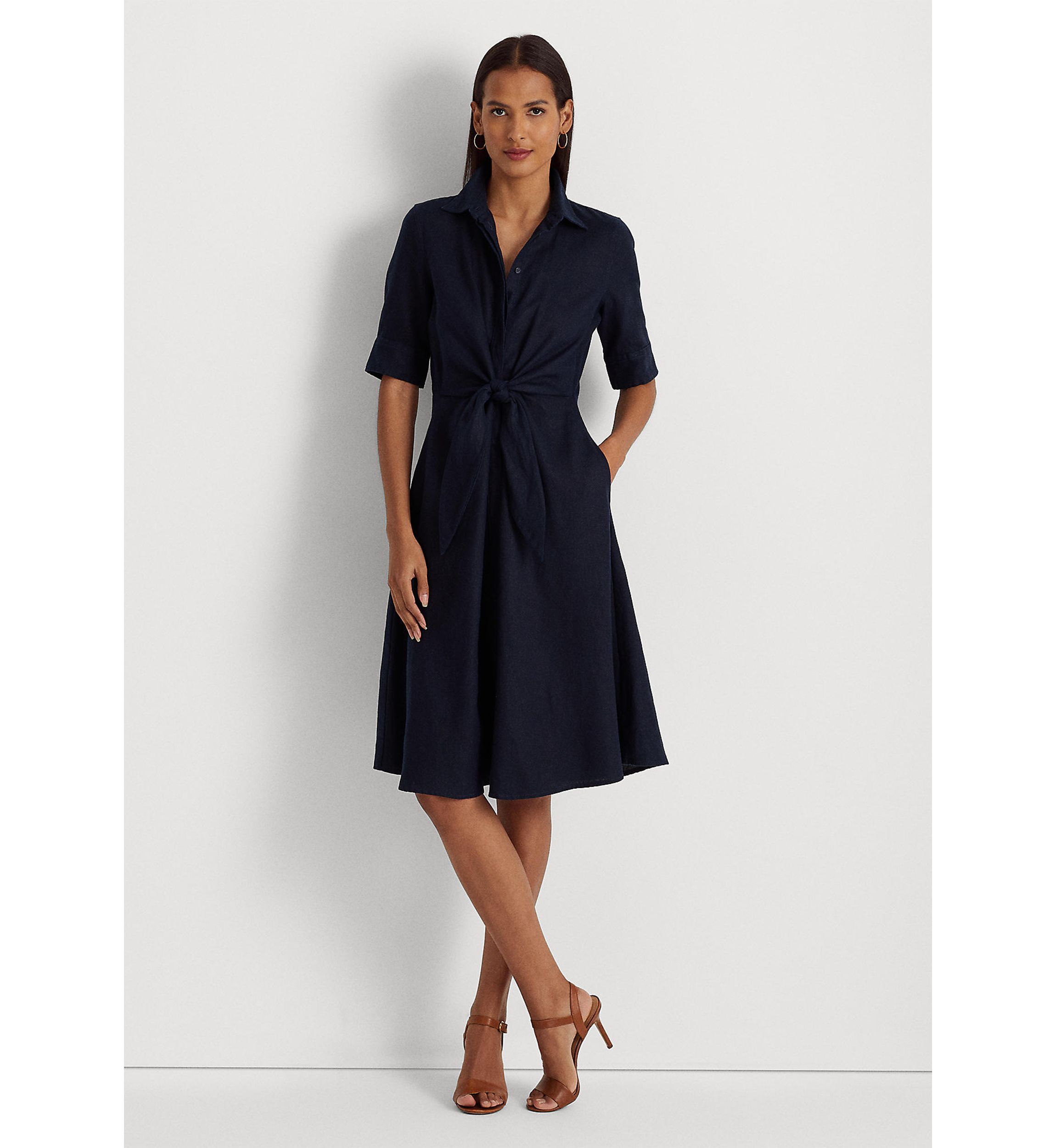Linen Shirtdress