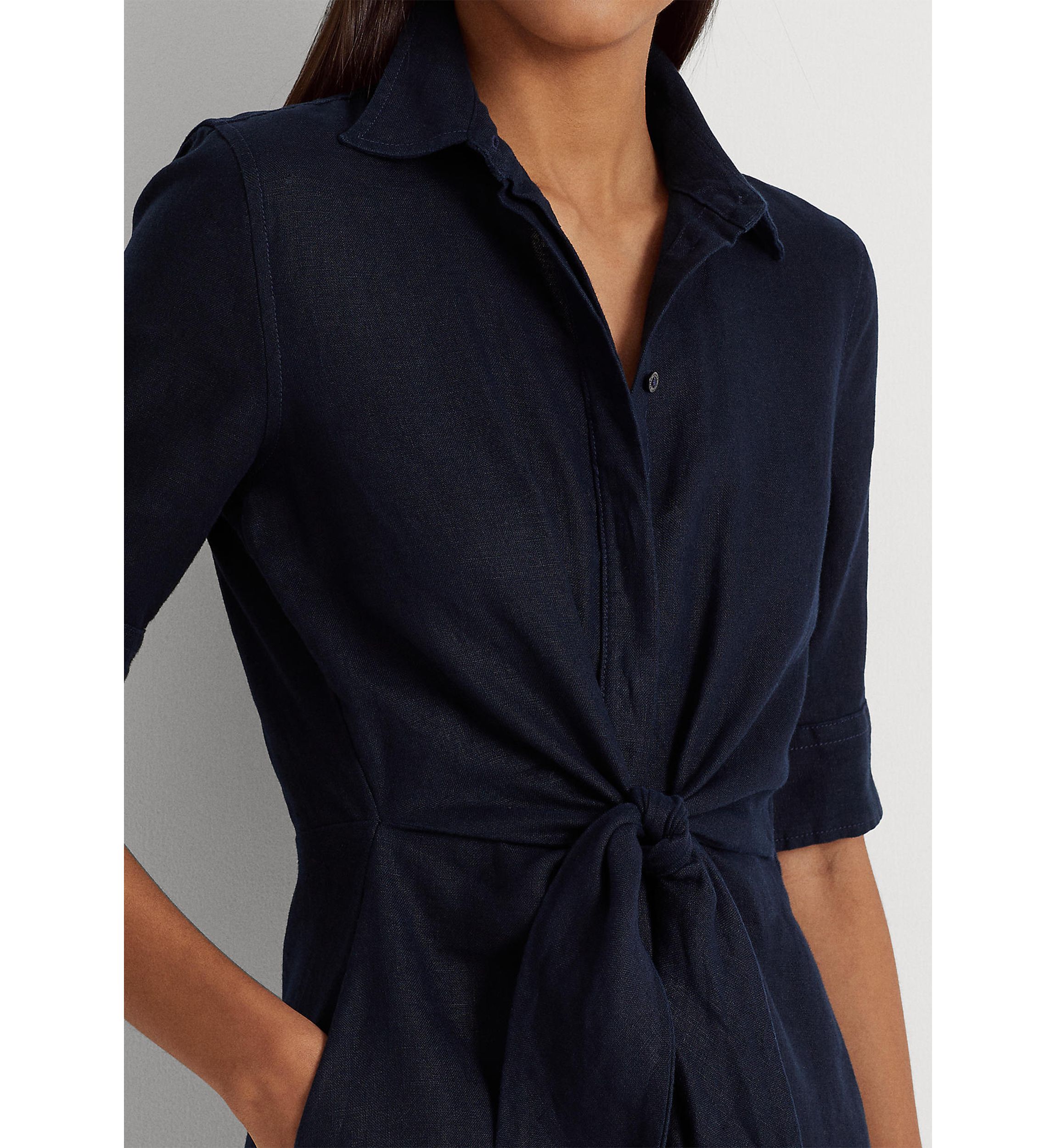 Linen Shirtdress