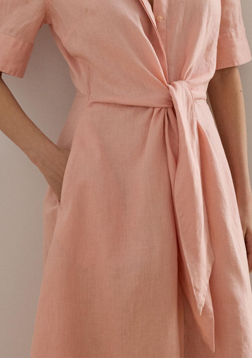 Lauren Ralph Lauren Linen Shirtdress | Belk