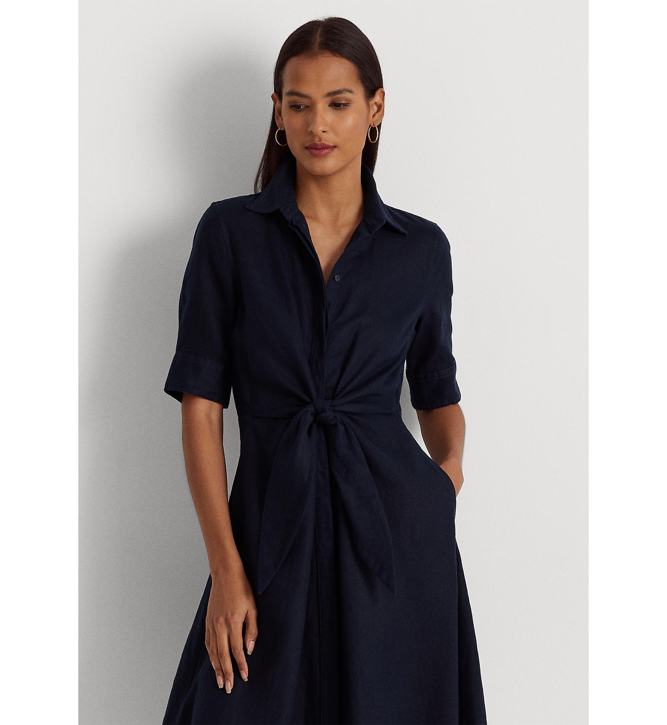 Linen Shirtdress