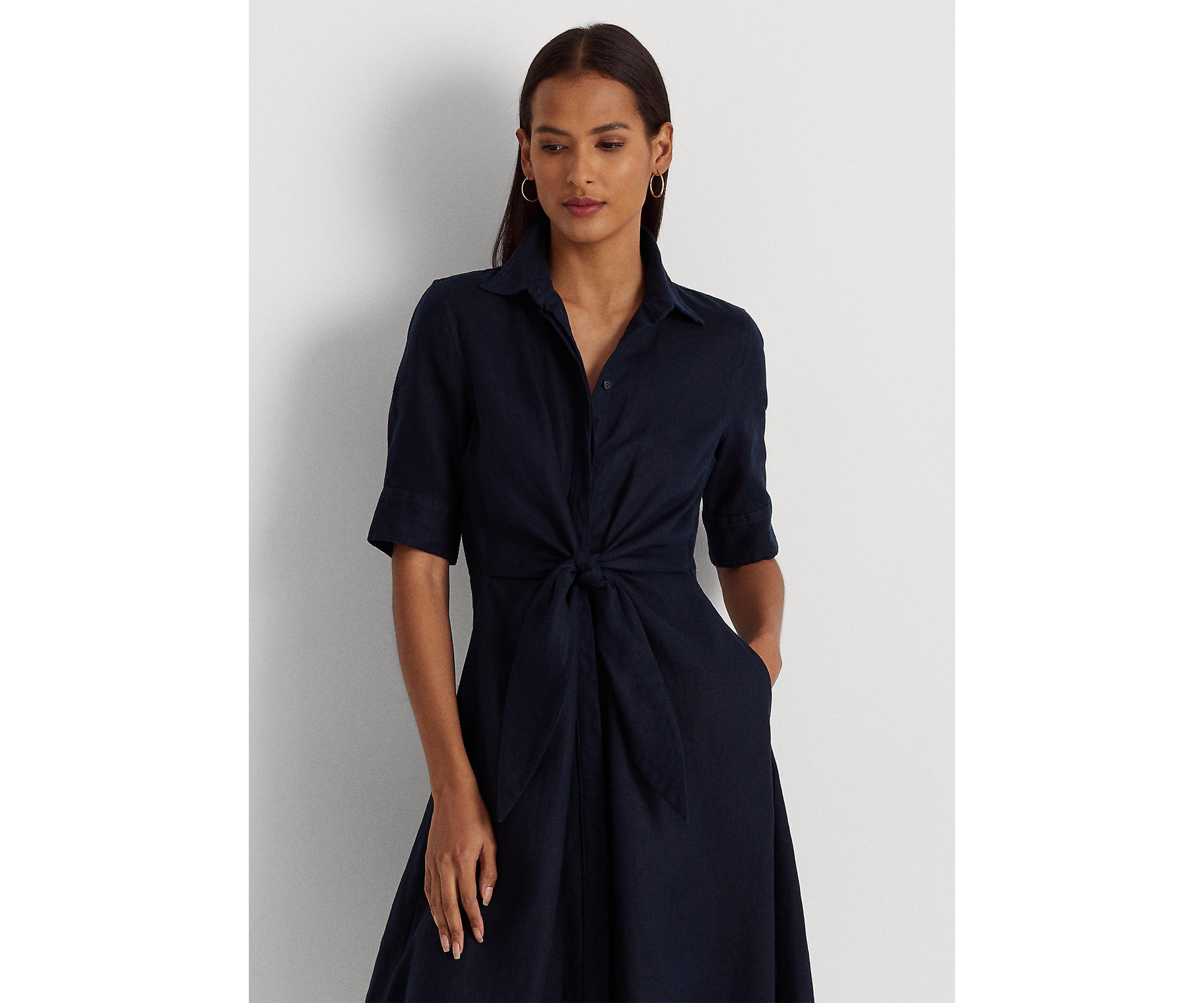 Linen Shirtdress
