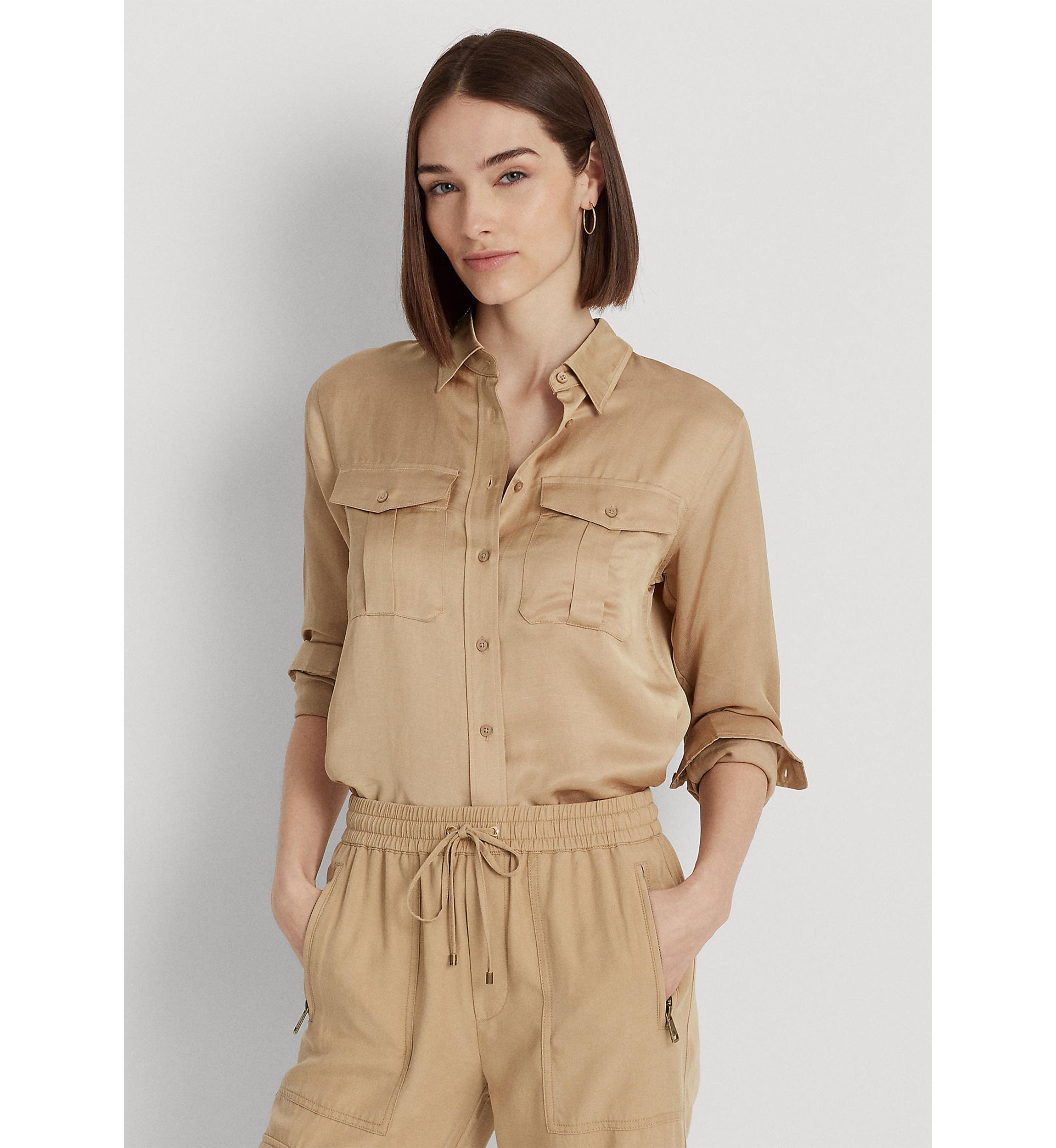 Satin Shantung Shirt