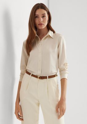 LAUREN Ralph Lauren Satin Charmeuse Shirt