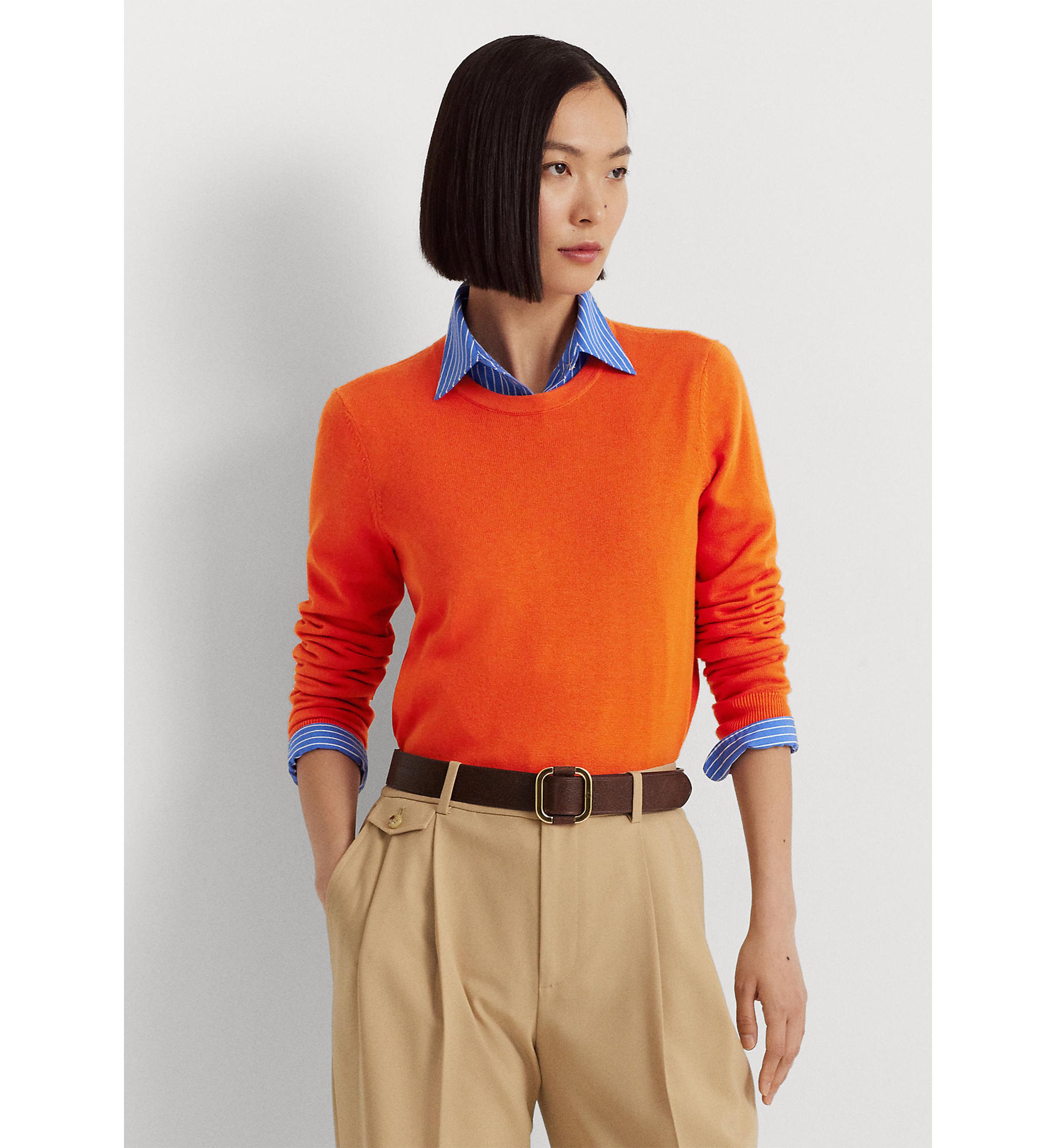 Cotton-Blend Sweater