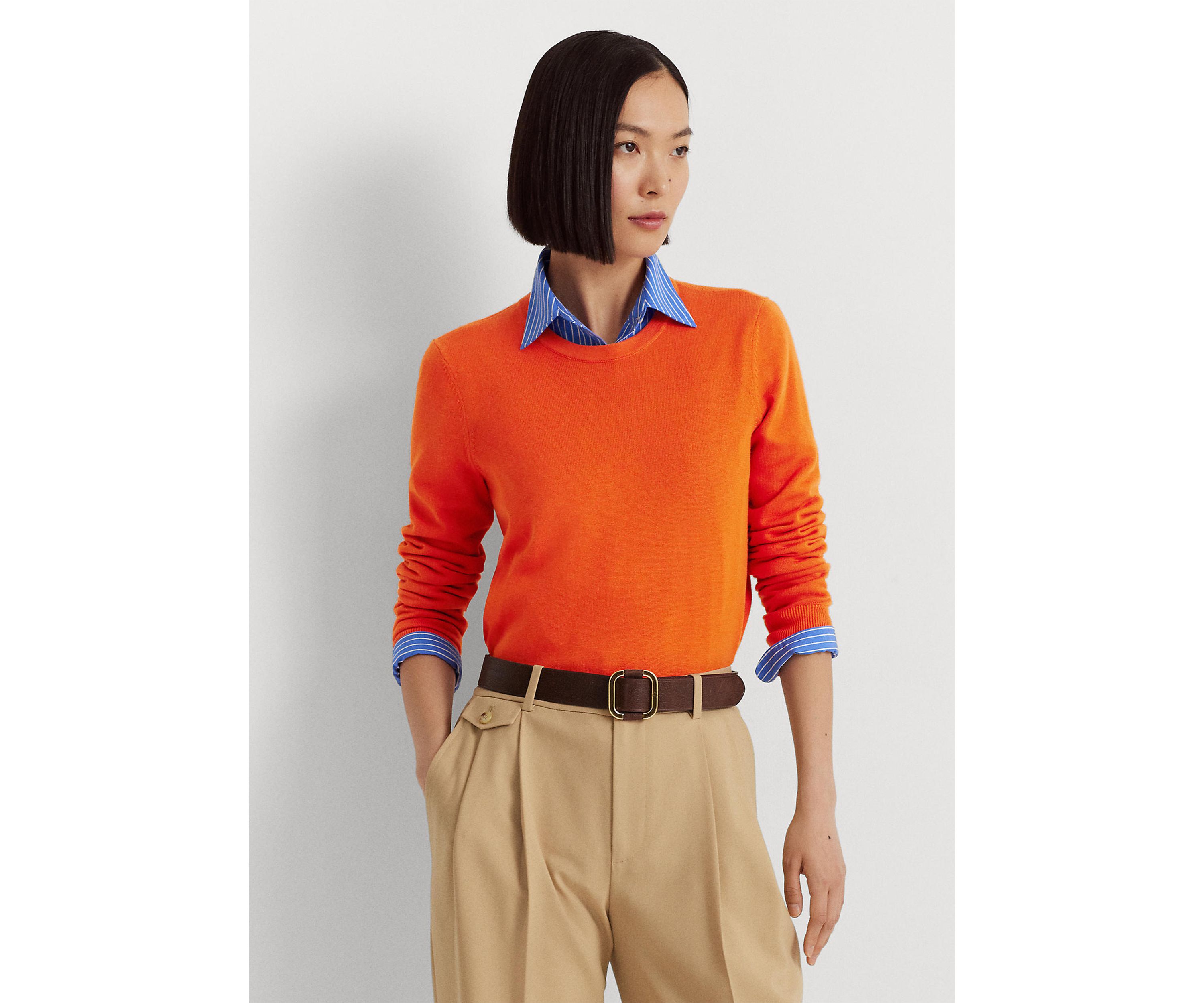 Cotton-Blend Sweater