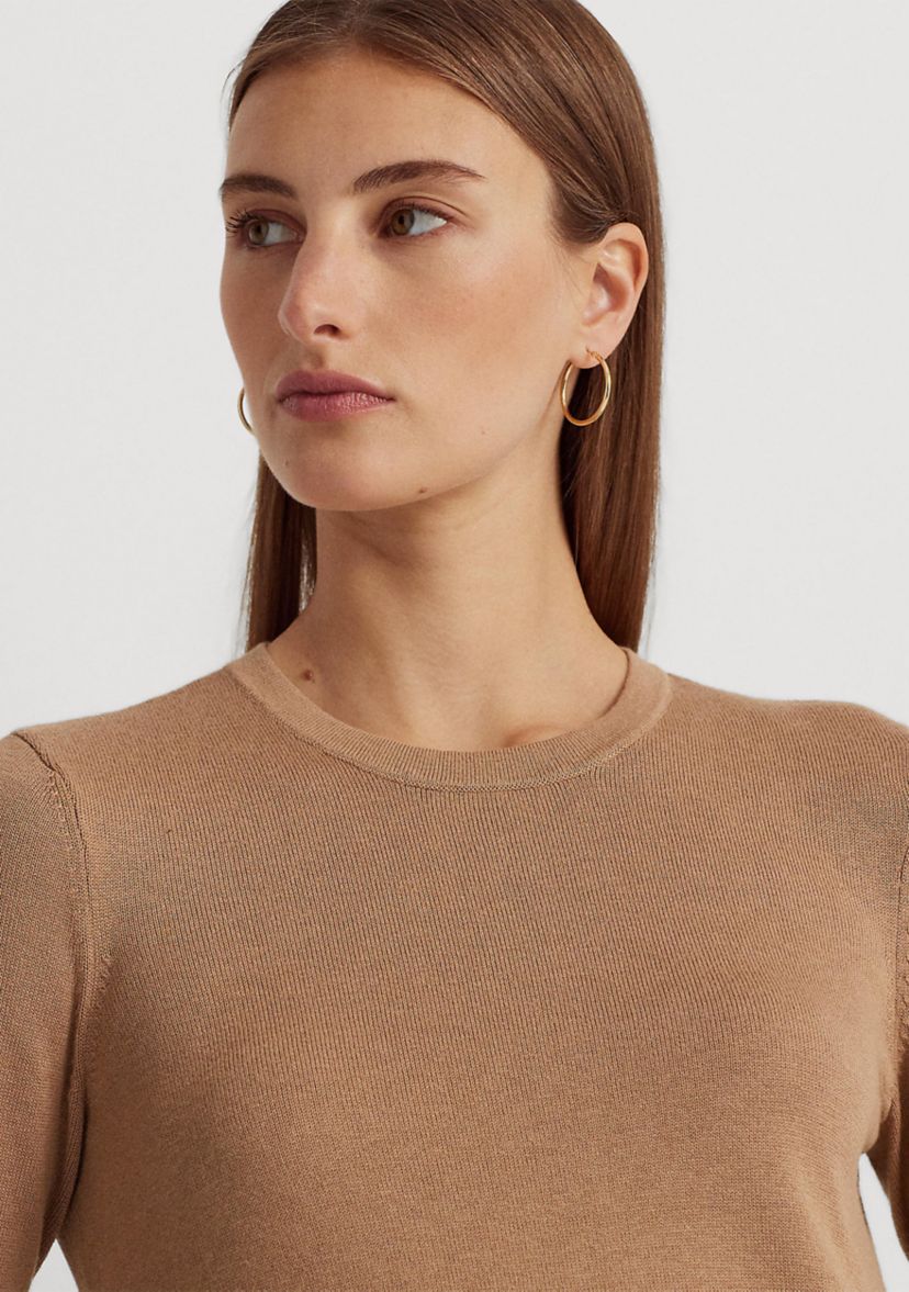 Cotton-Blend Sweater