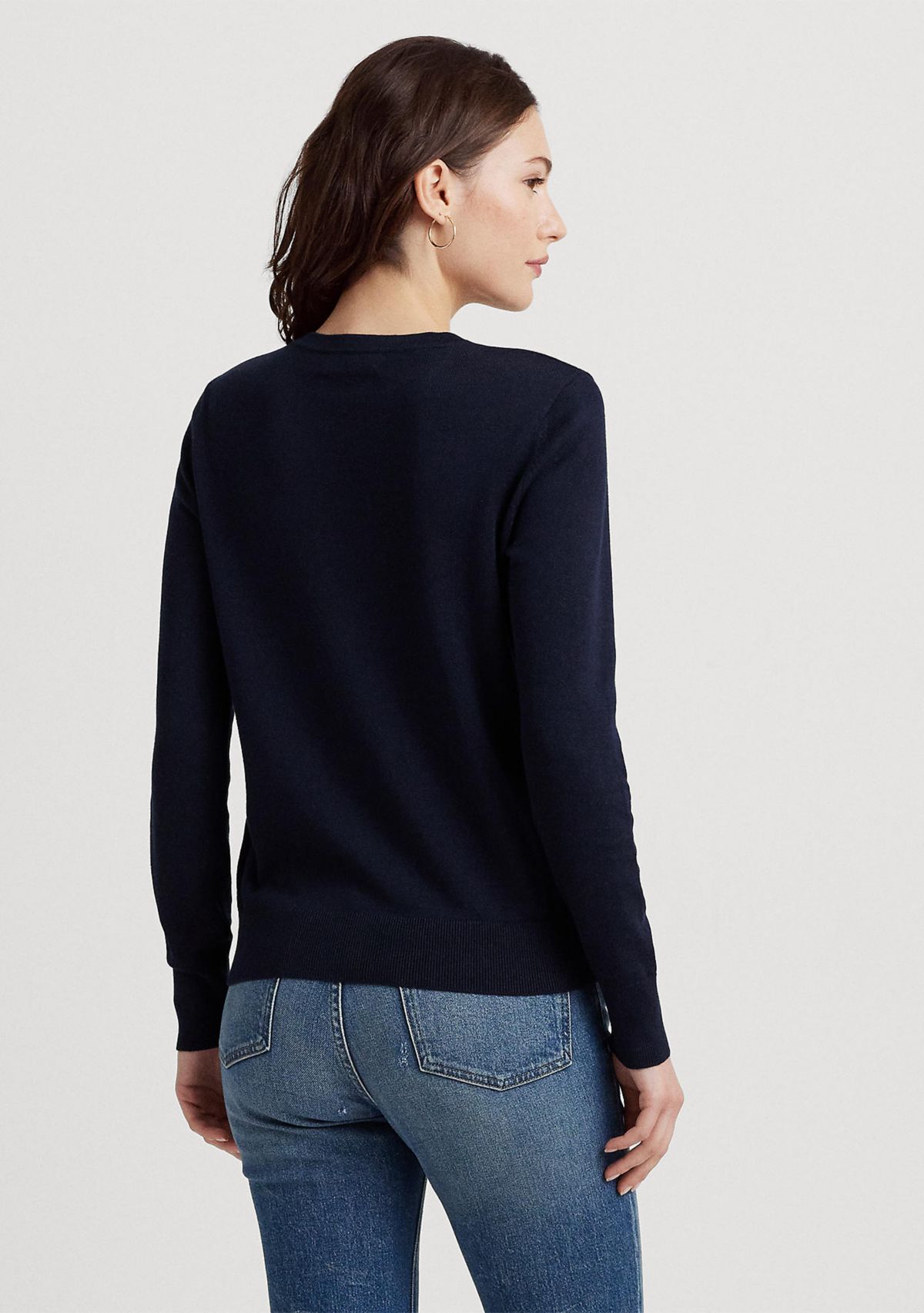 Cotton-Blend Sweater