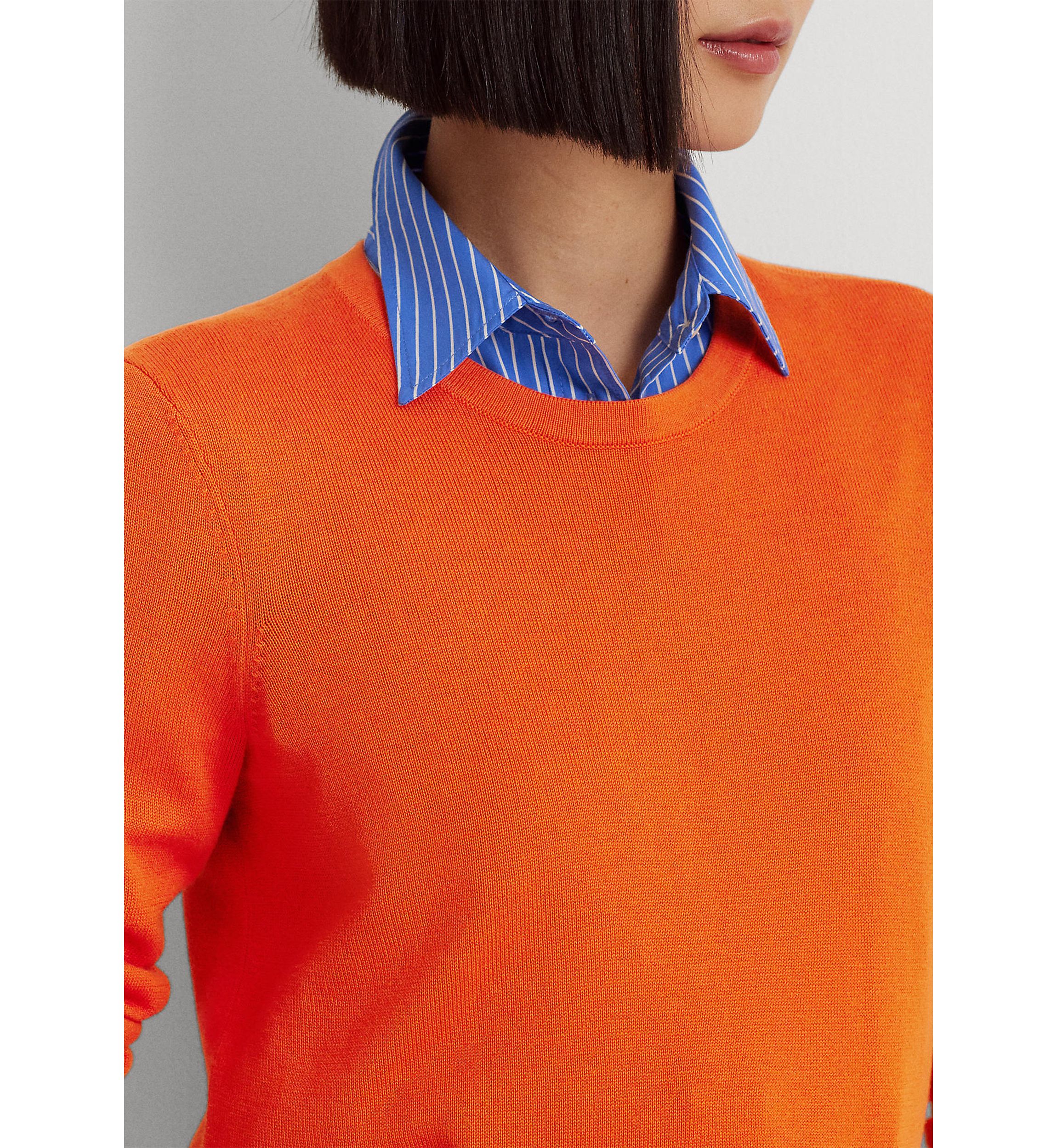Cotton-Blend Sweater