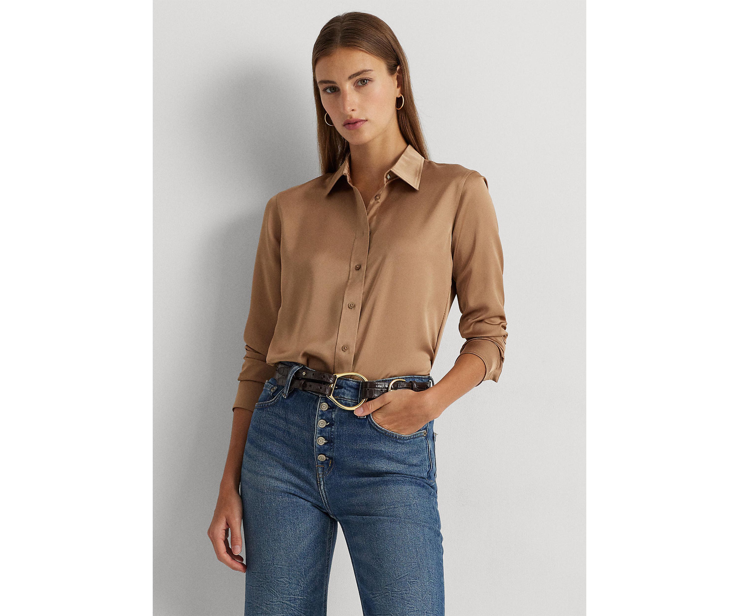 Satin Charmeuse Shirt