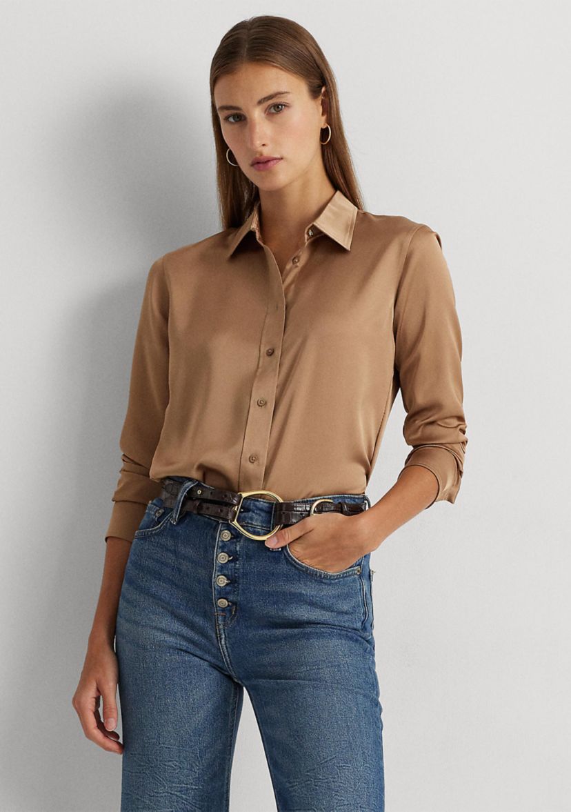Satin Charmeuse Shirt