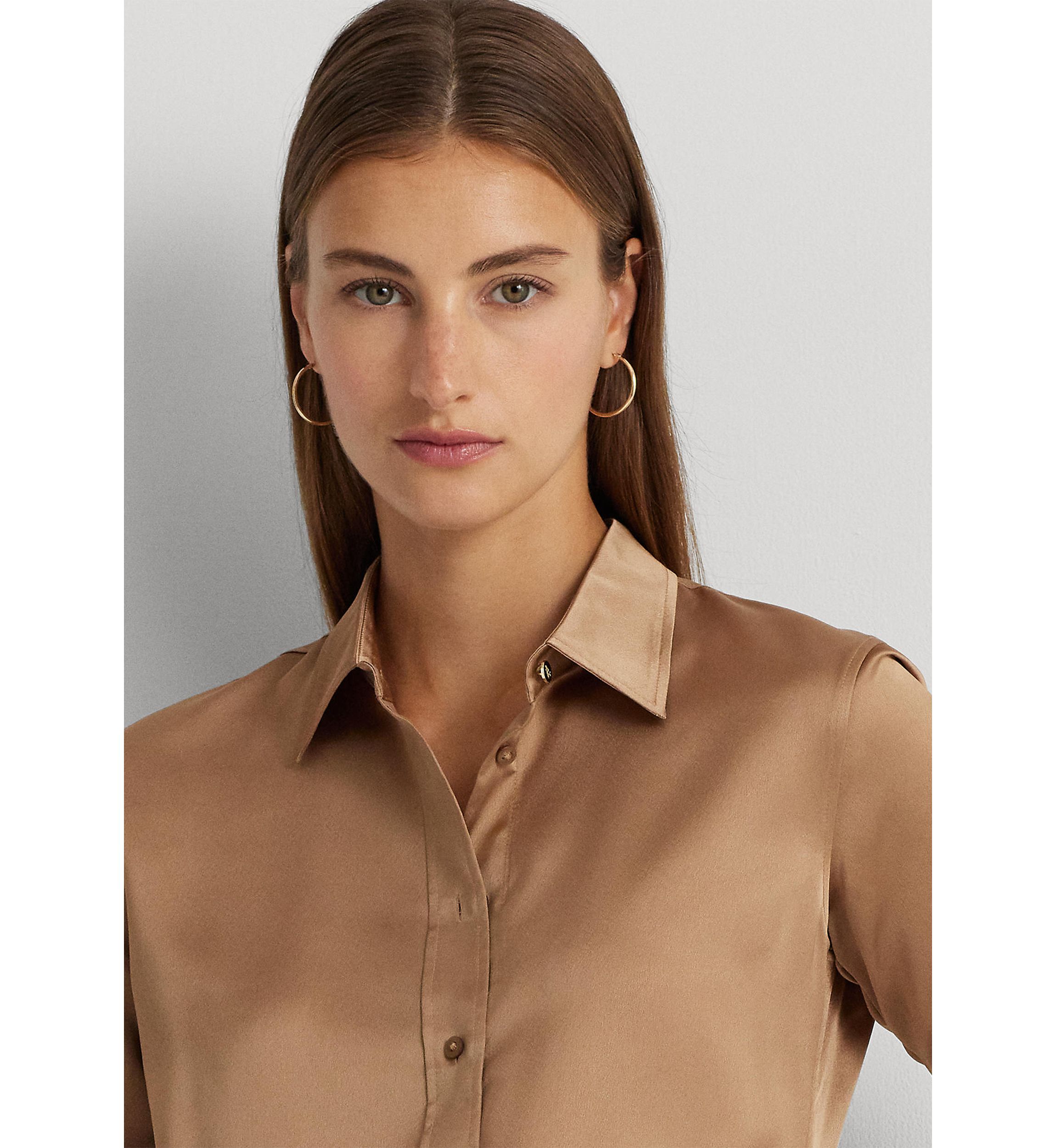 Satin Charmeuse Shirt