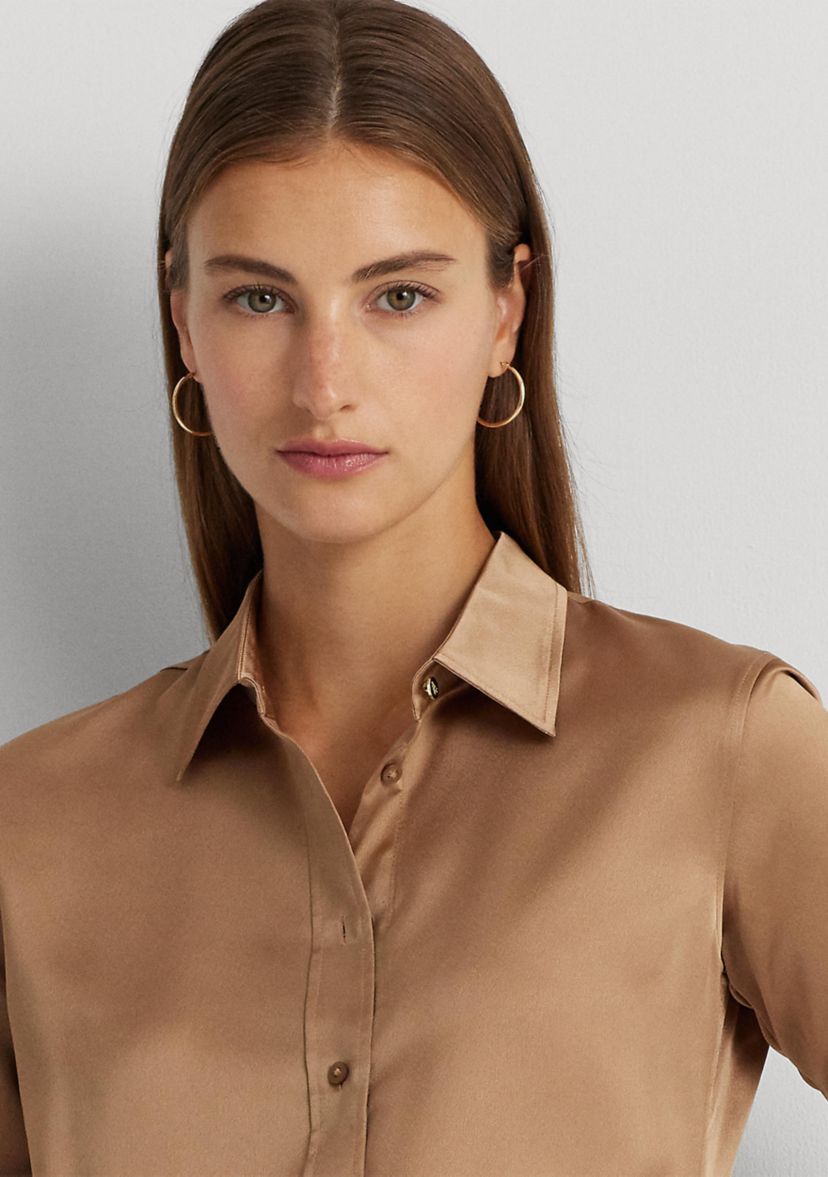 Satin Charmeuse Shirt