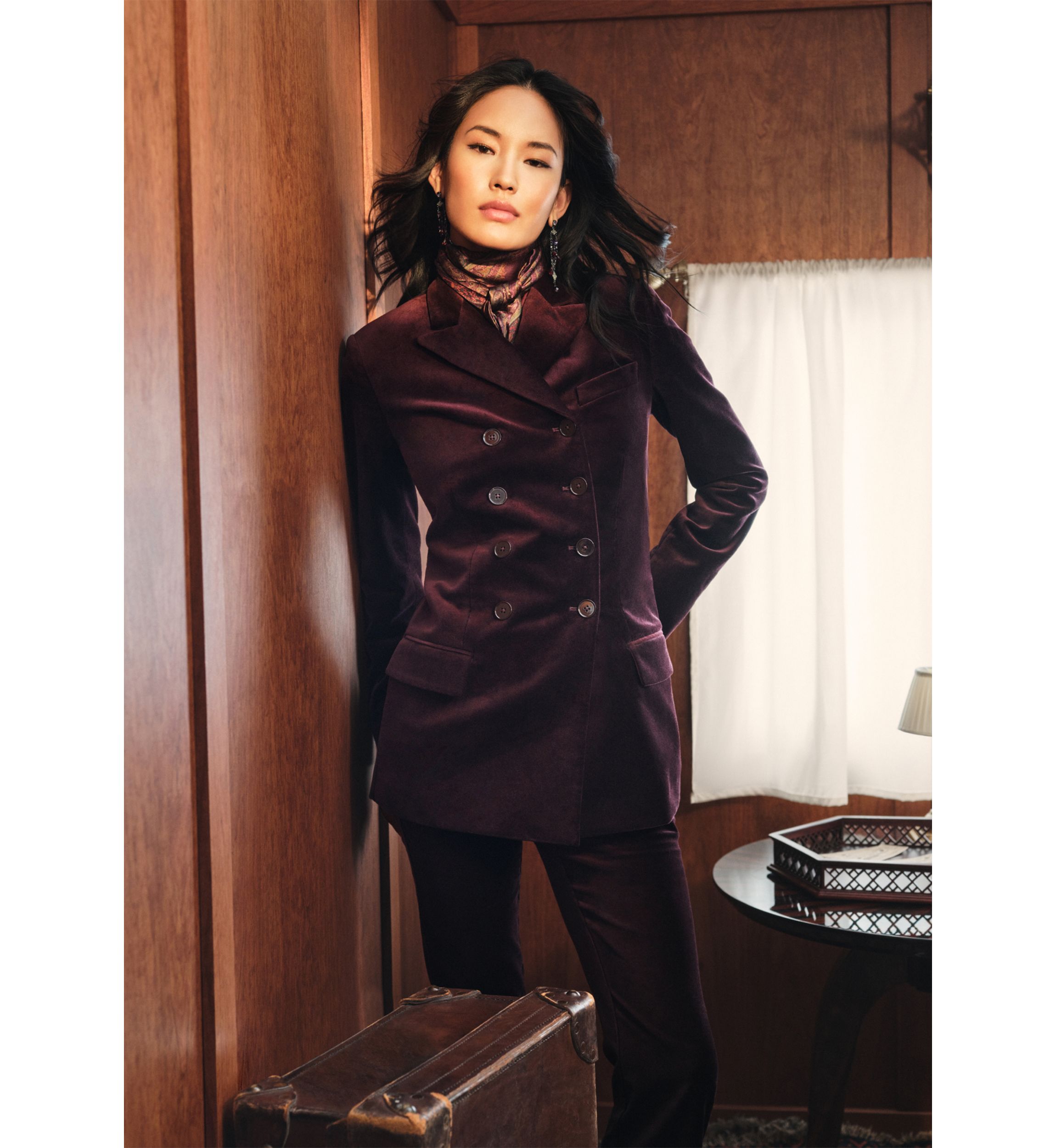 Classic Fit Satin Charmeuse Shirt