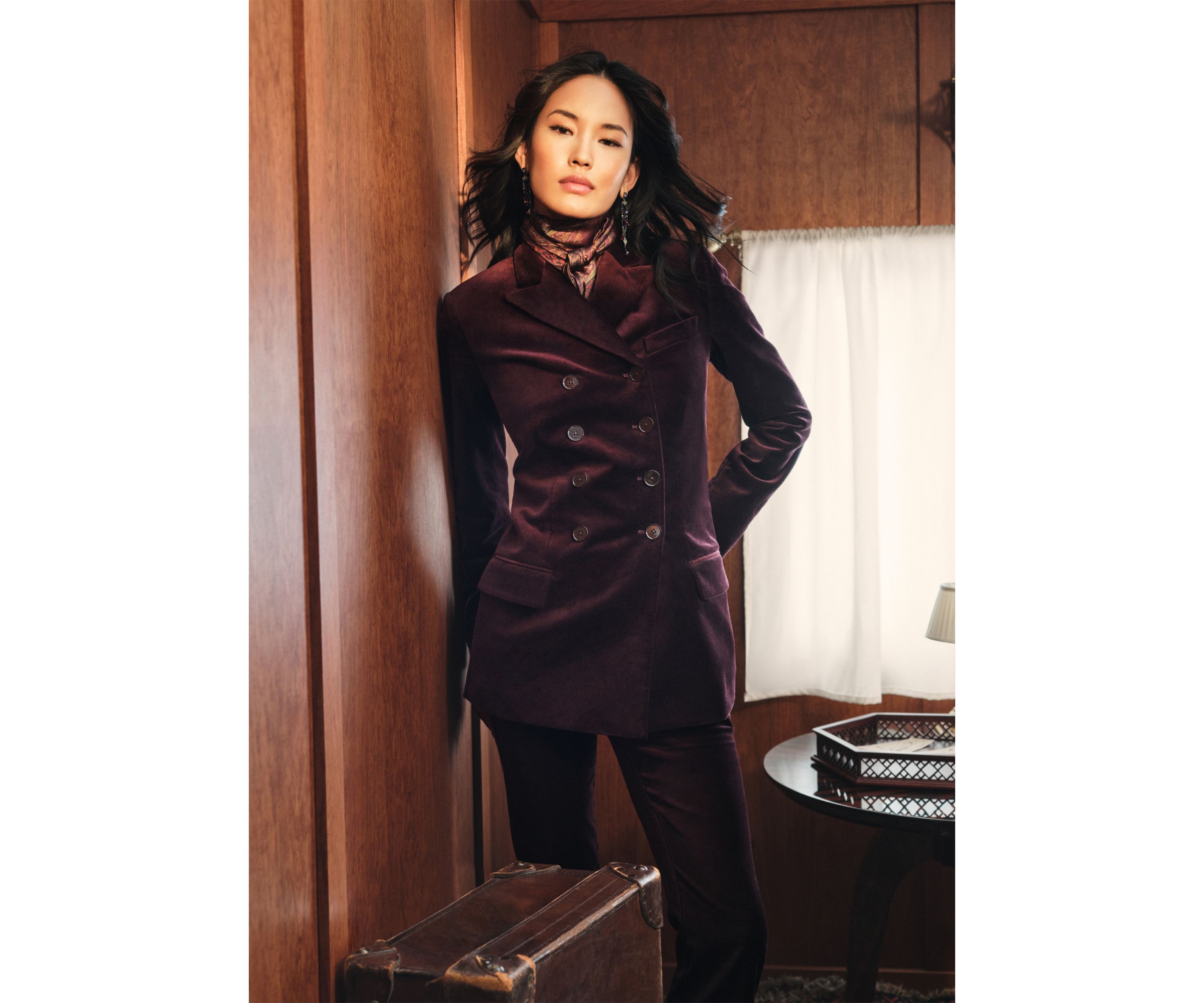 Classic Fit Satin Charmeuse Shirt