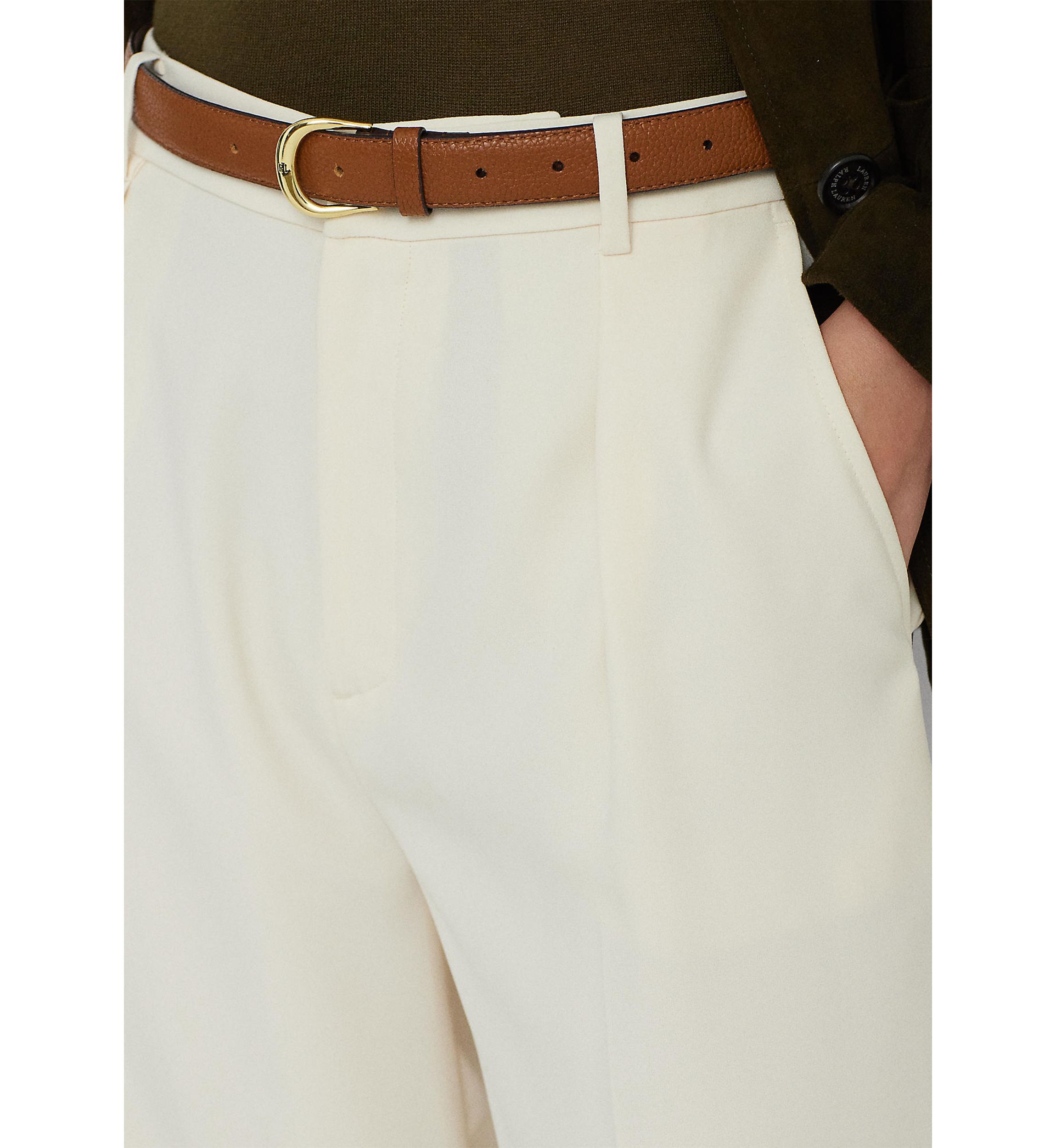 Double Faced Georgette Wide Leg Pants