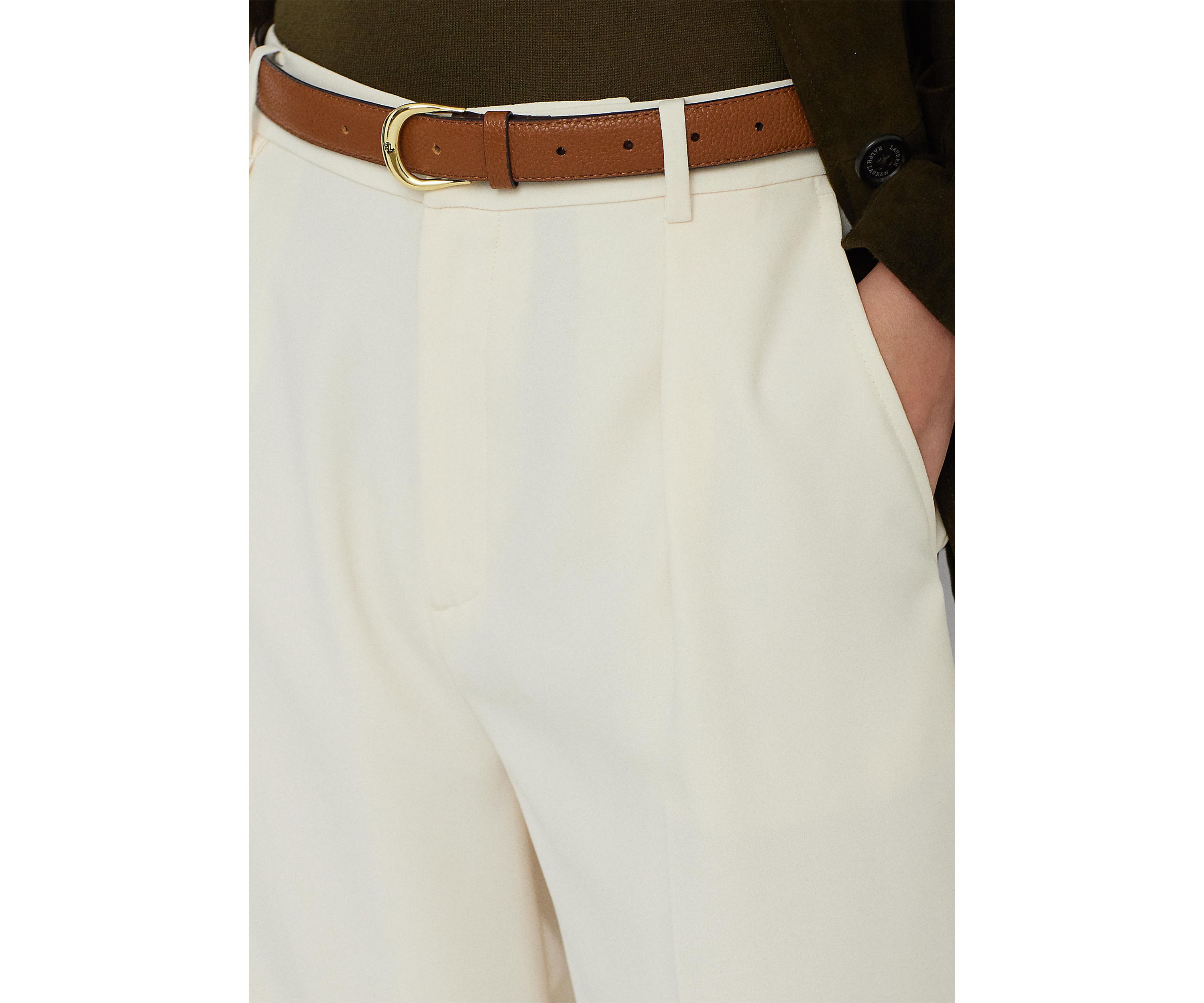 Double Faced Georgette Wide Leg Pants