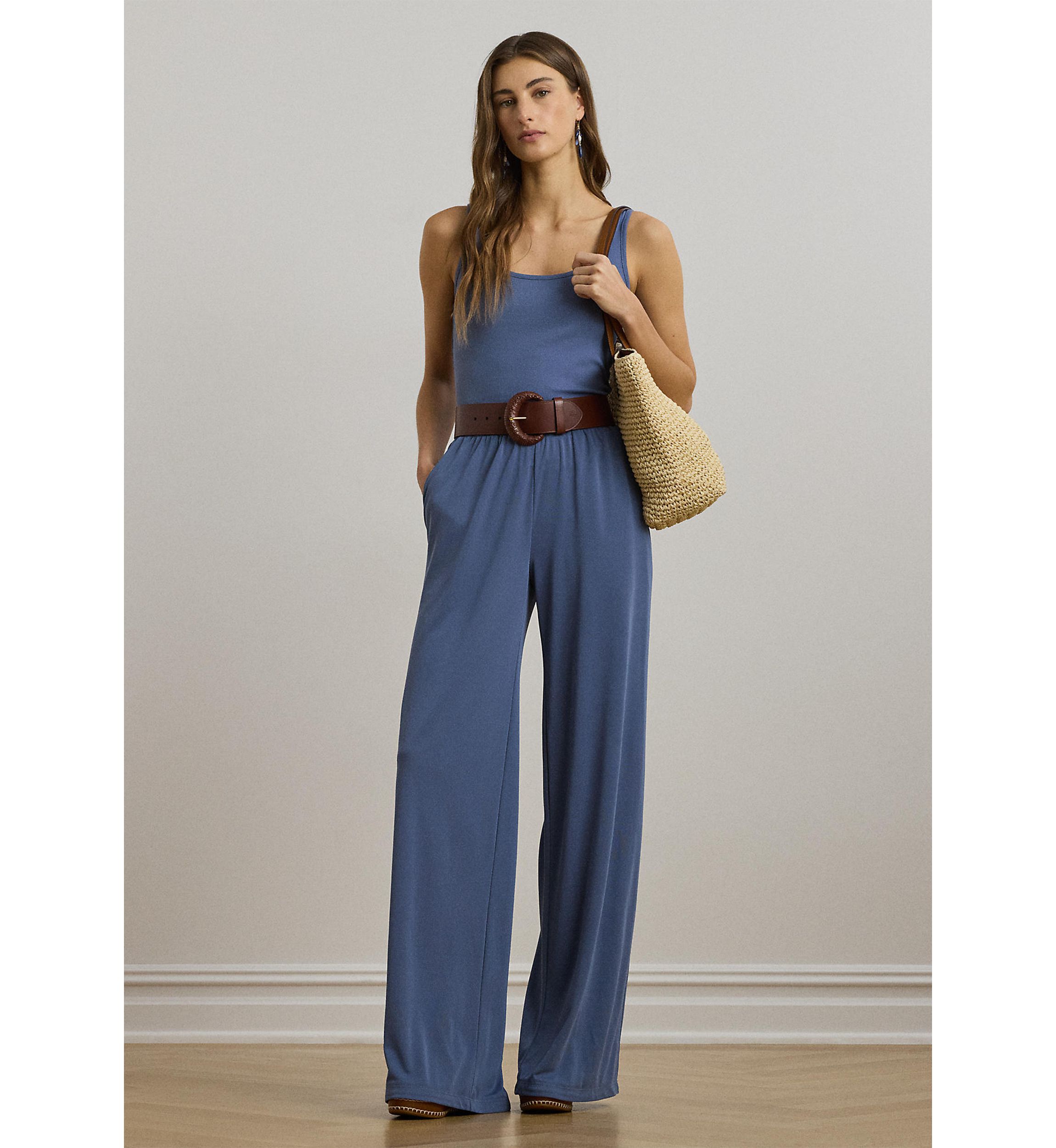 Stretch Cotton Tank Top