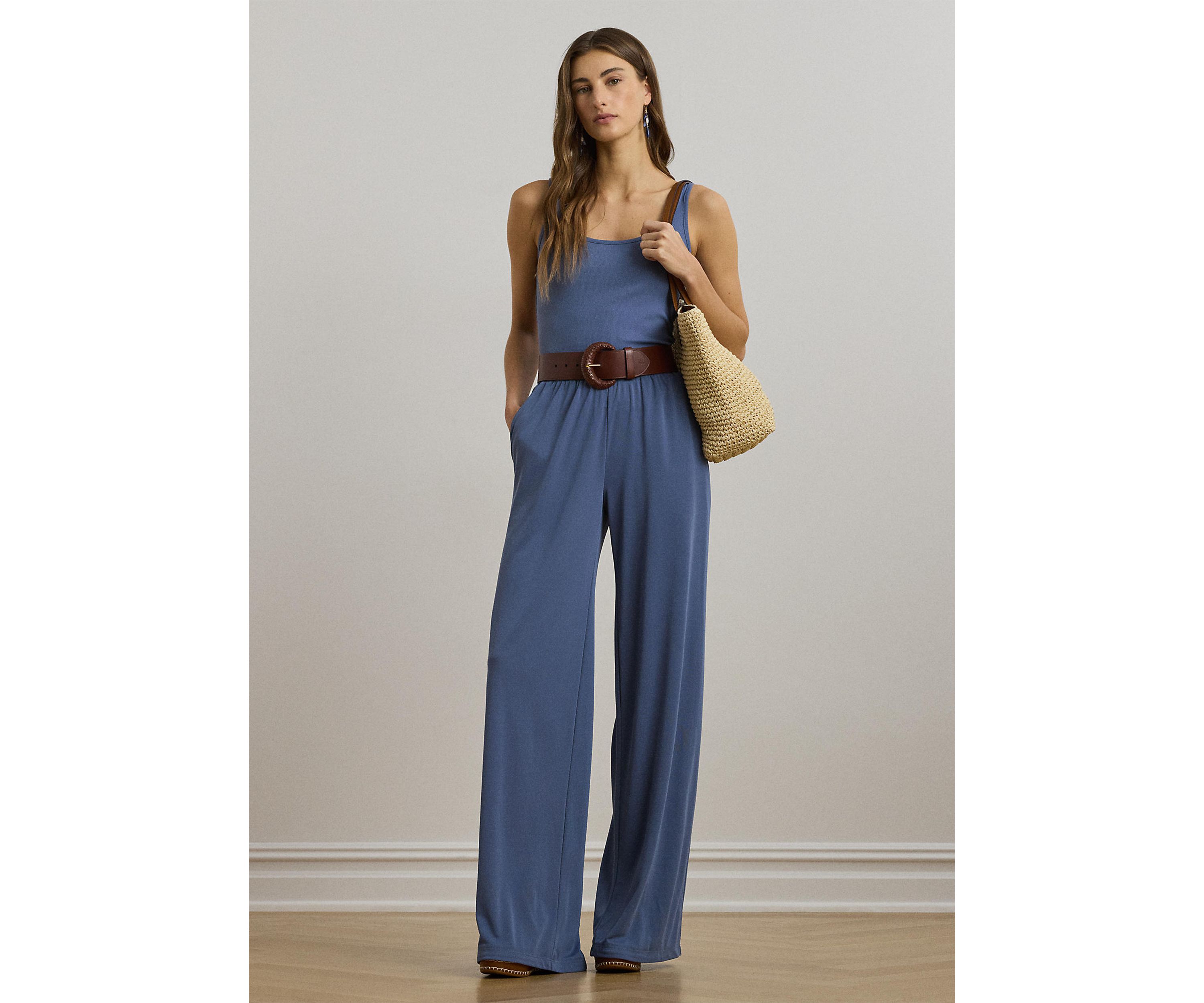 Stretch Cotton Tank Top