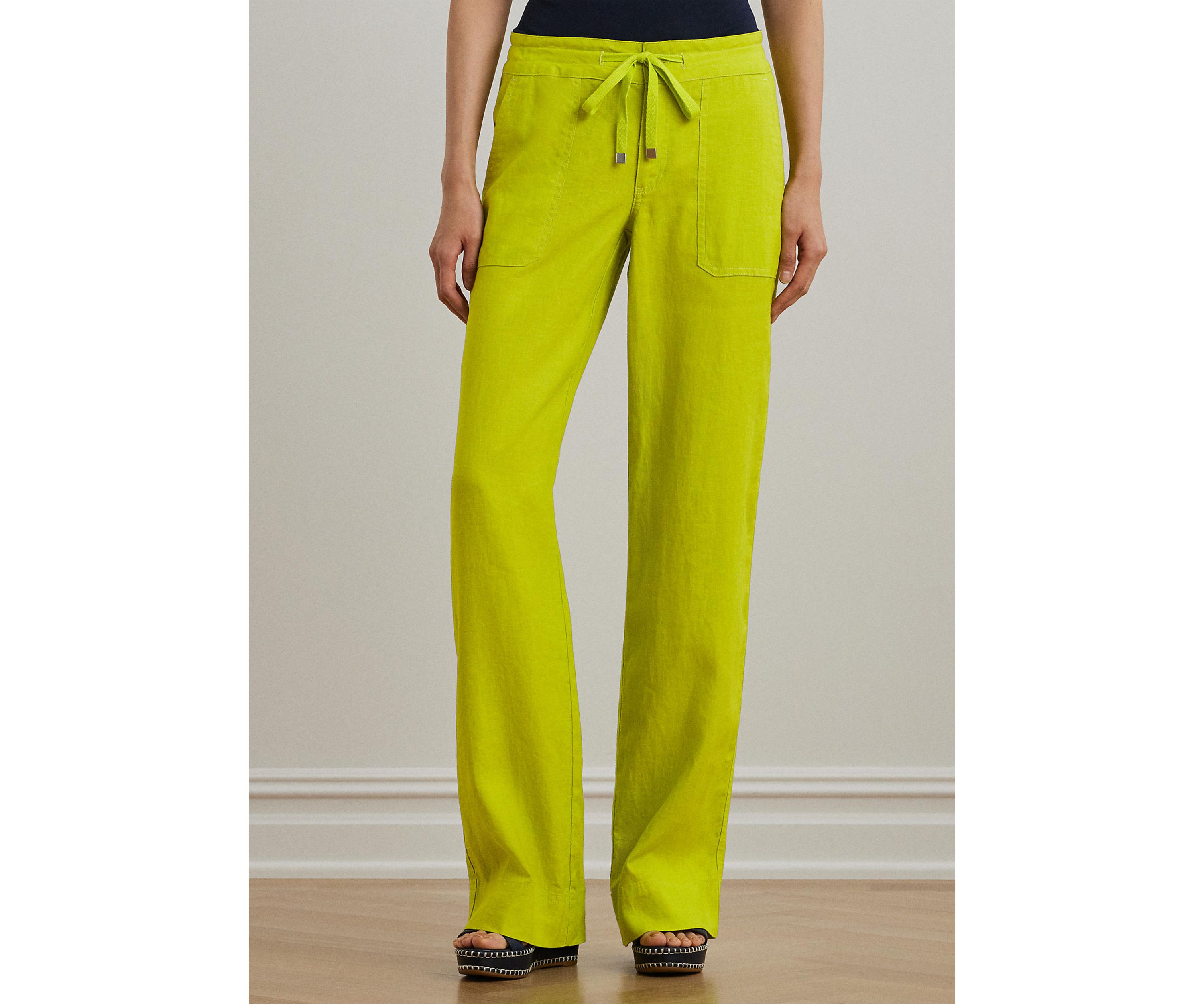Linen Wide Leg Pants