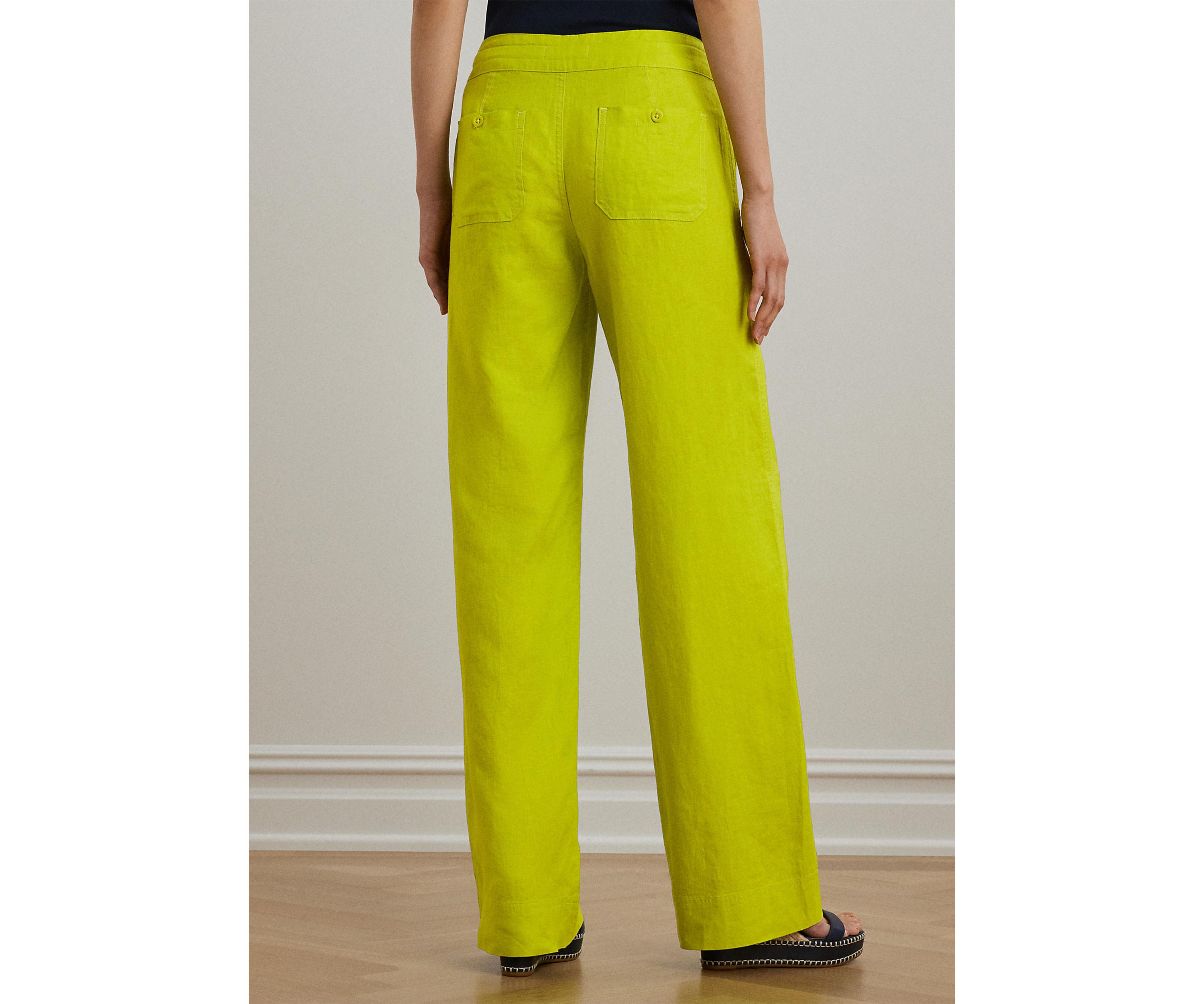 Linen Wide Leg Pants