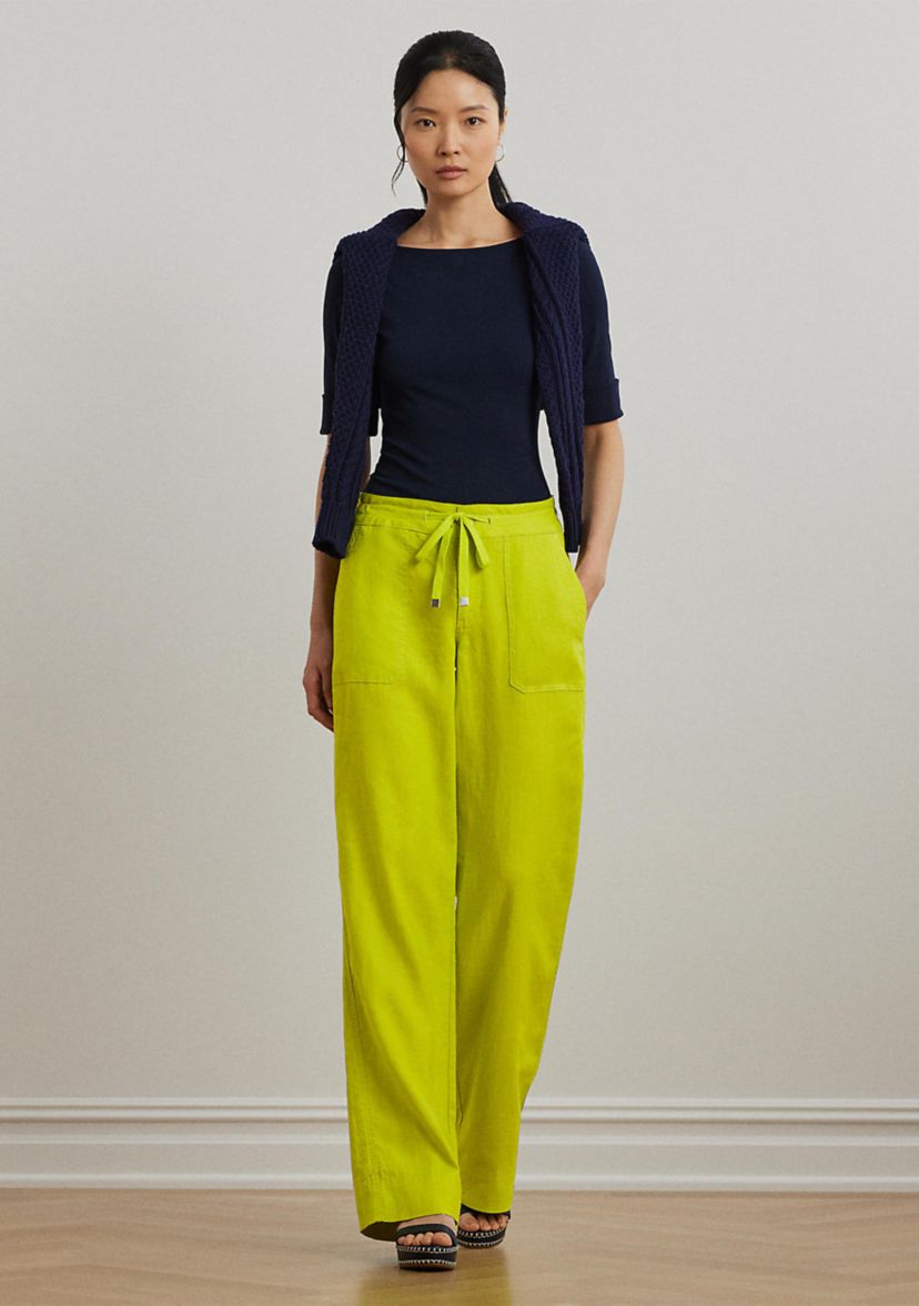 Linen Wide Leg Pants