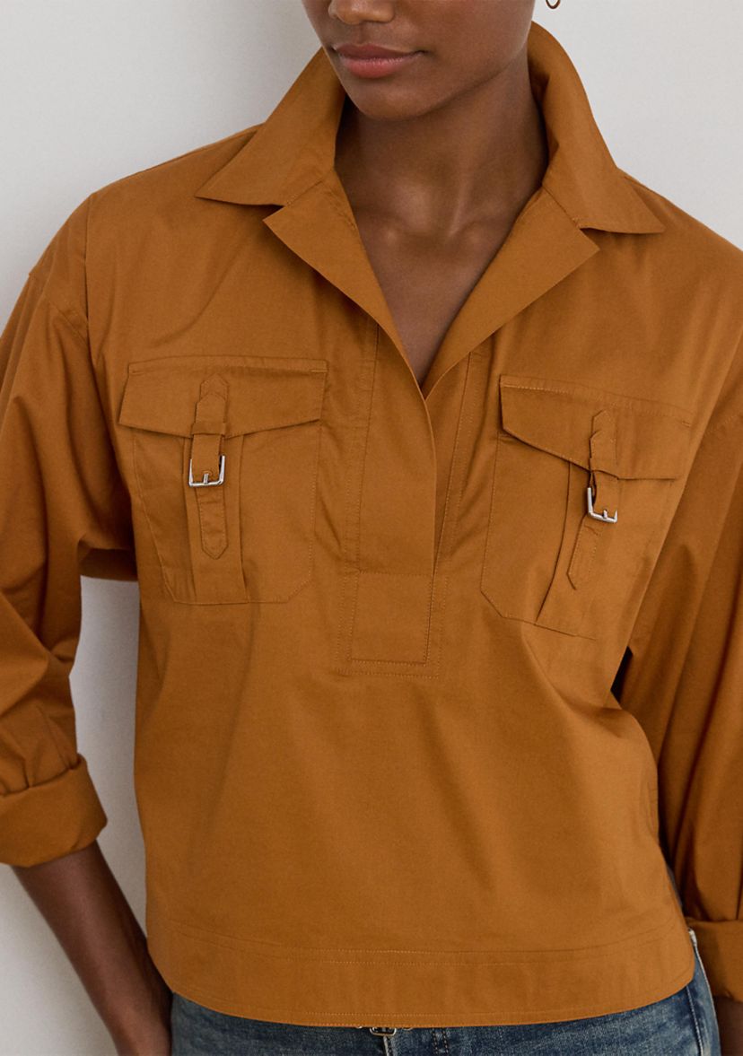 Womens Long Sleeve Wovens Shirt 