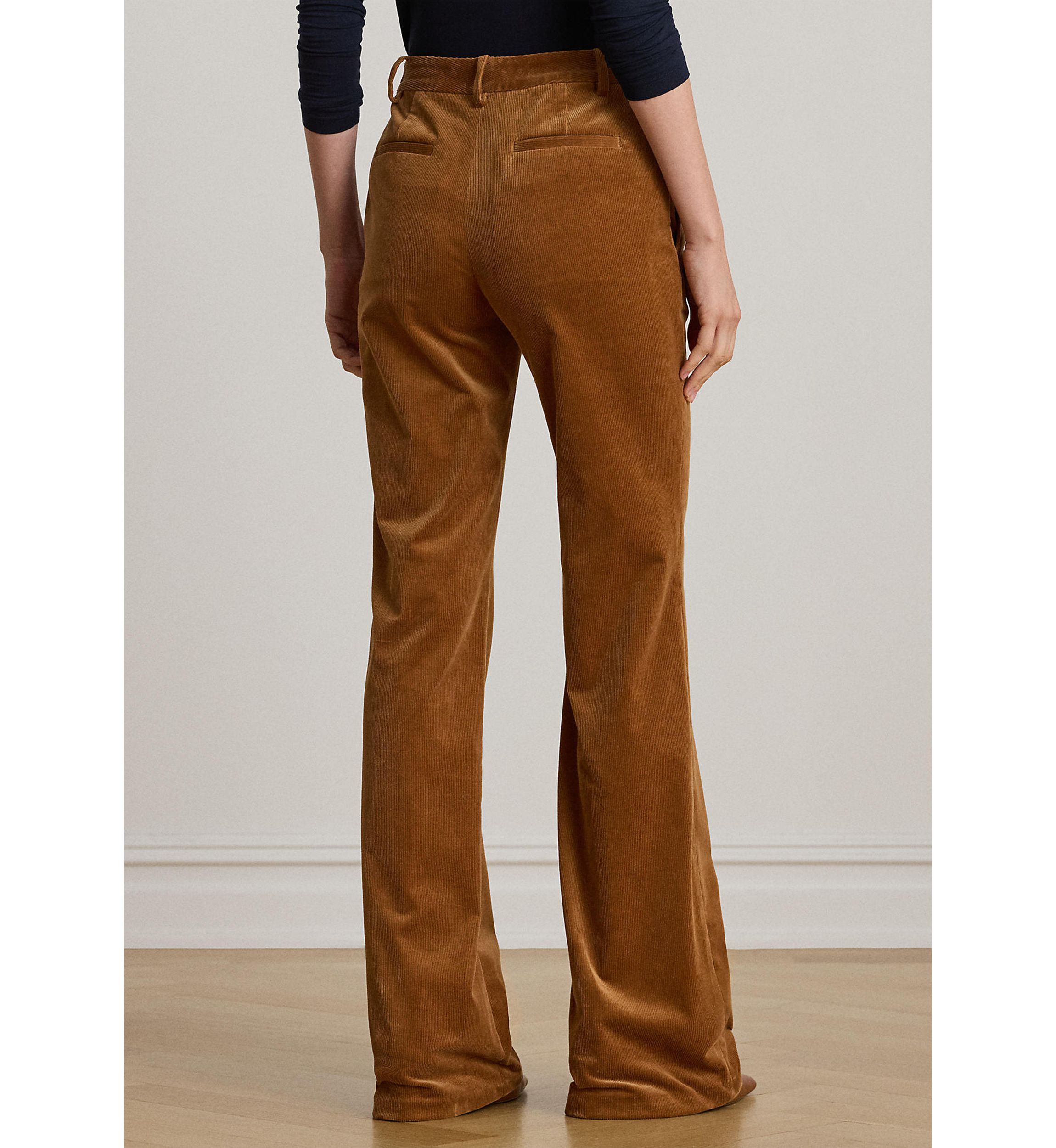 High-Rise Corduroy Flare Pants