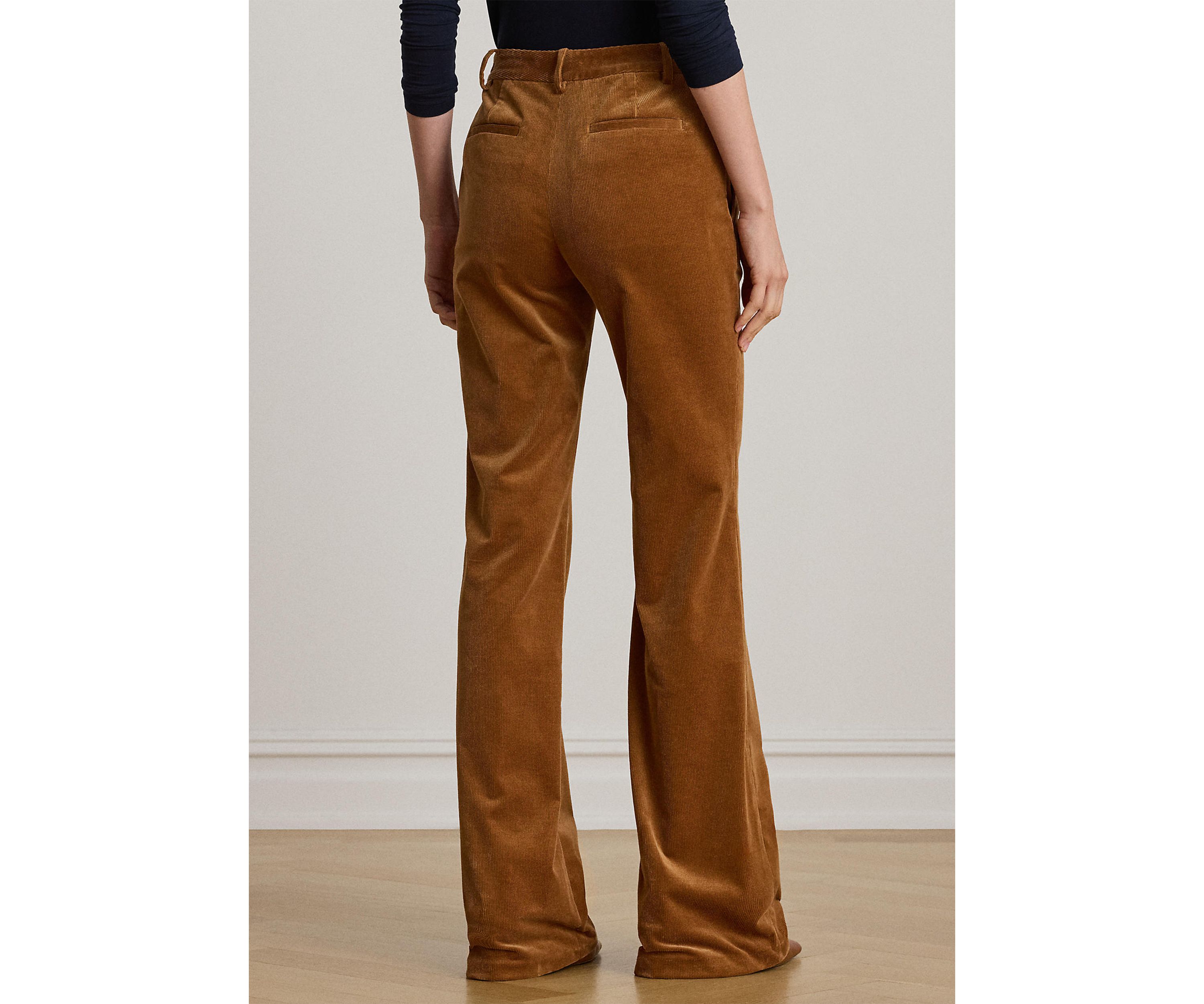 High-Rise Corduroy Flare Pants